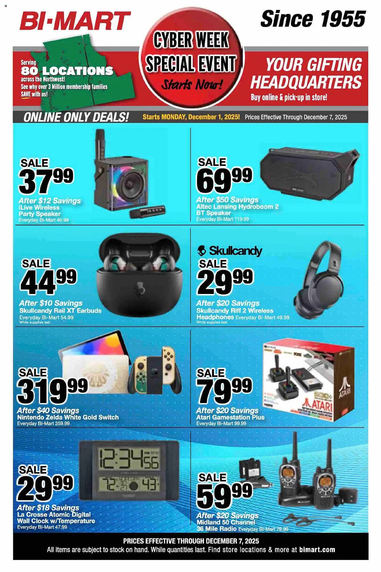 Bi-Mart weekly ad