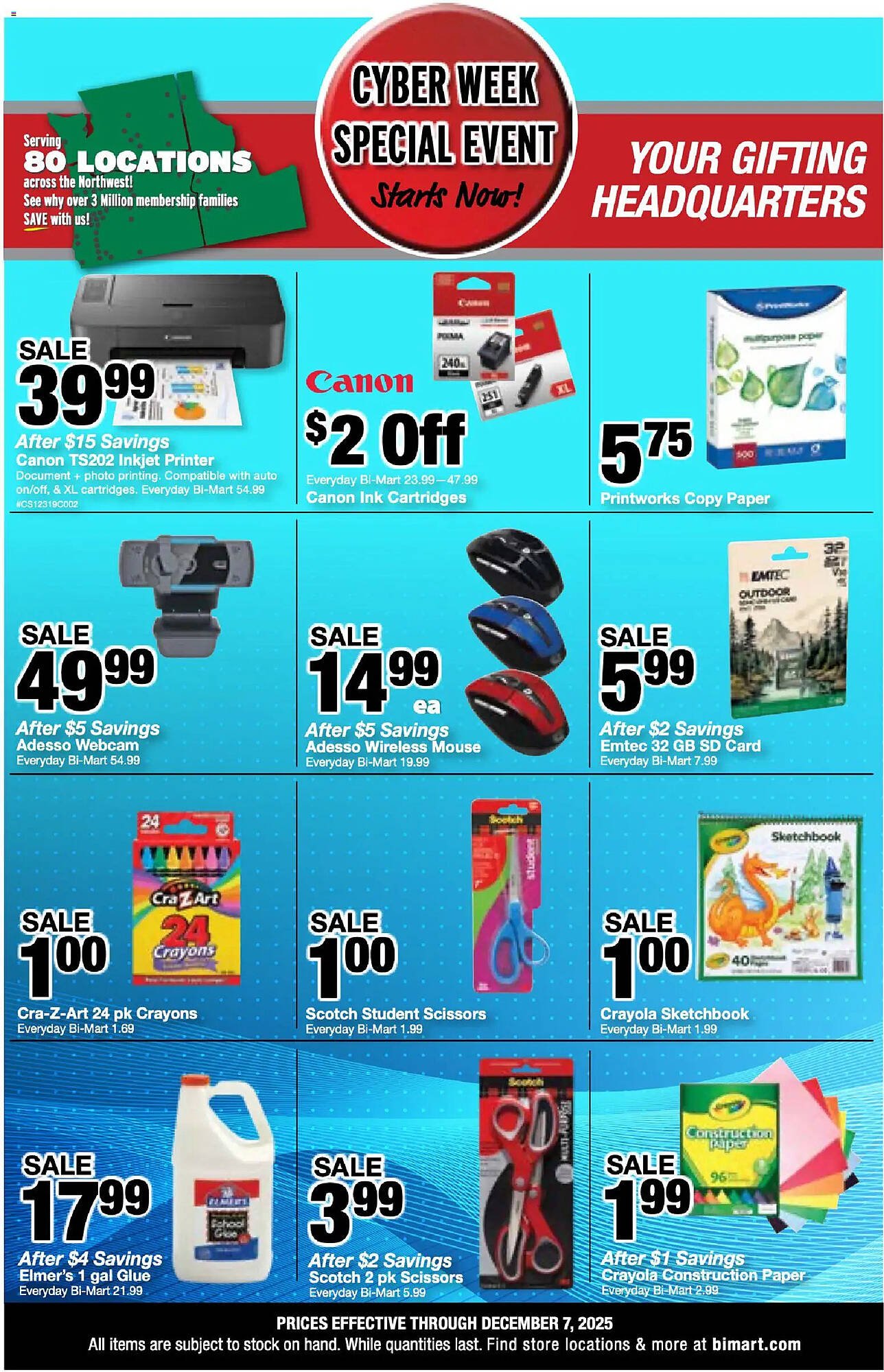 Bi-Mart weekly ad