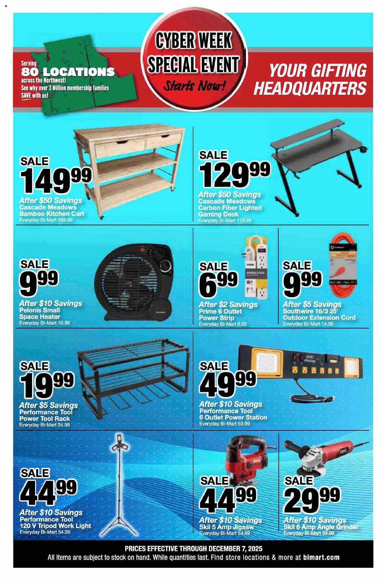 Bi-Mart weekly ad