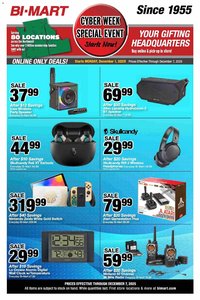 Bi-Mart weekly ad