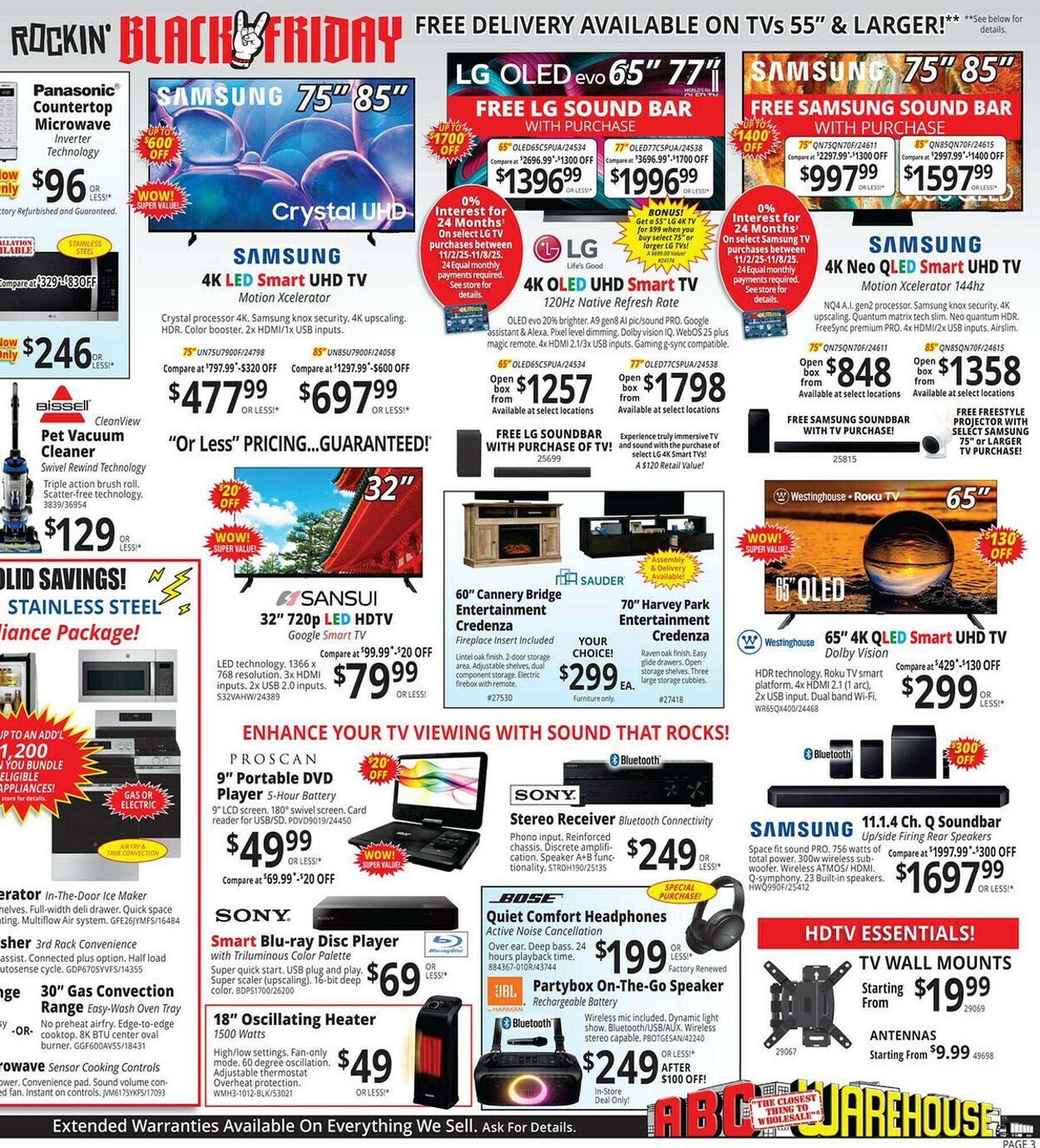 ABC Warehouse weekly ad (2025-11-02 - 2025-11-08) | 3