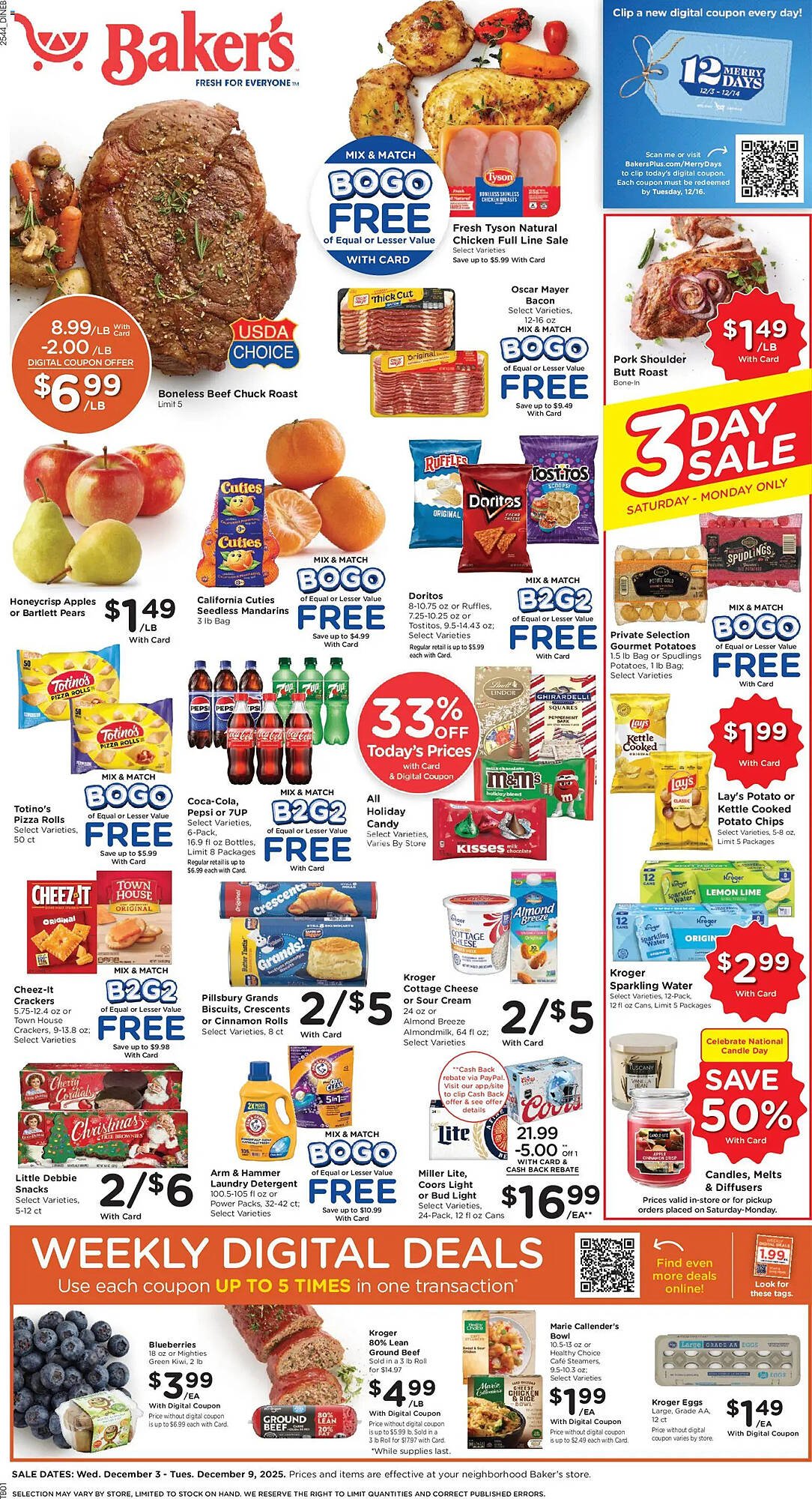 Baker&#039;s weekly ad