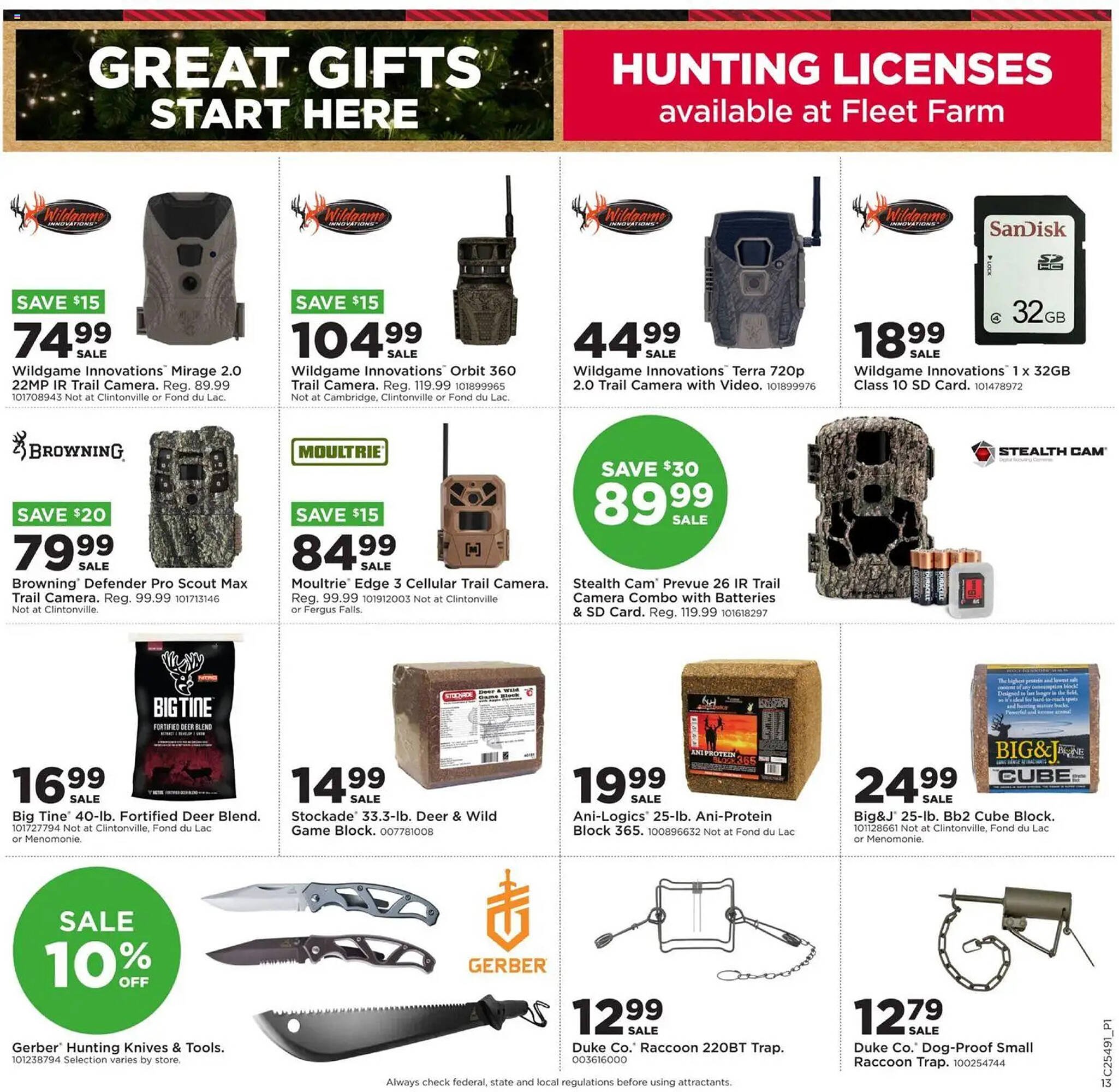 Mills Fleet Farm weekly ad