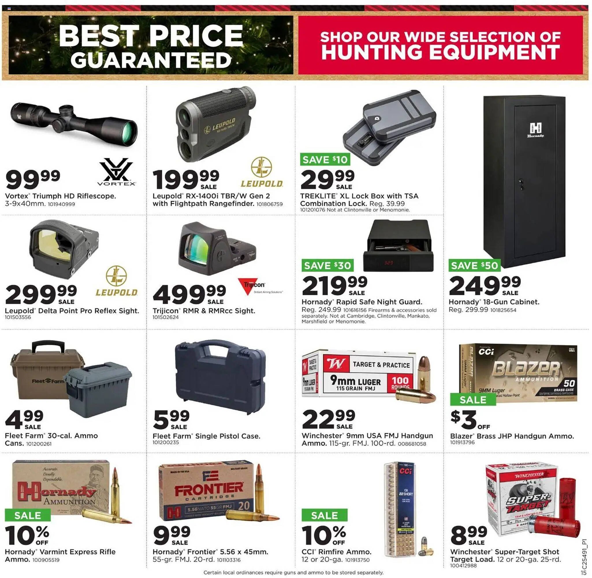 Mills Fleet Farm weekly ad