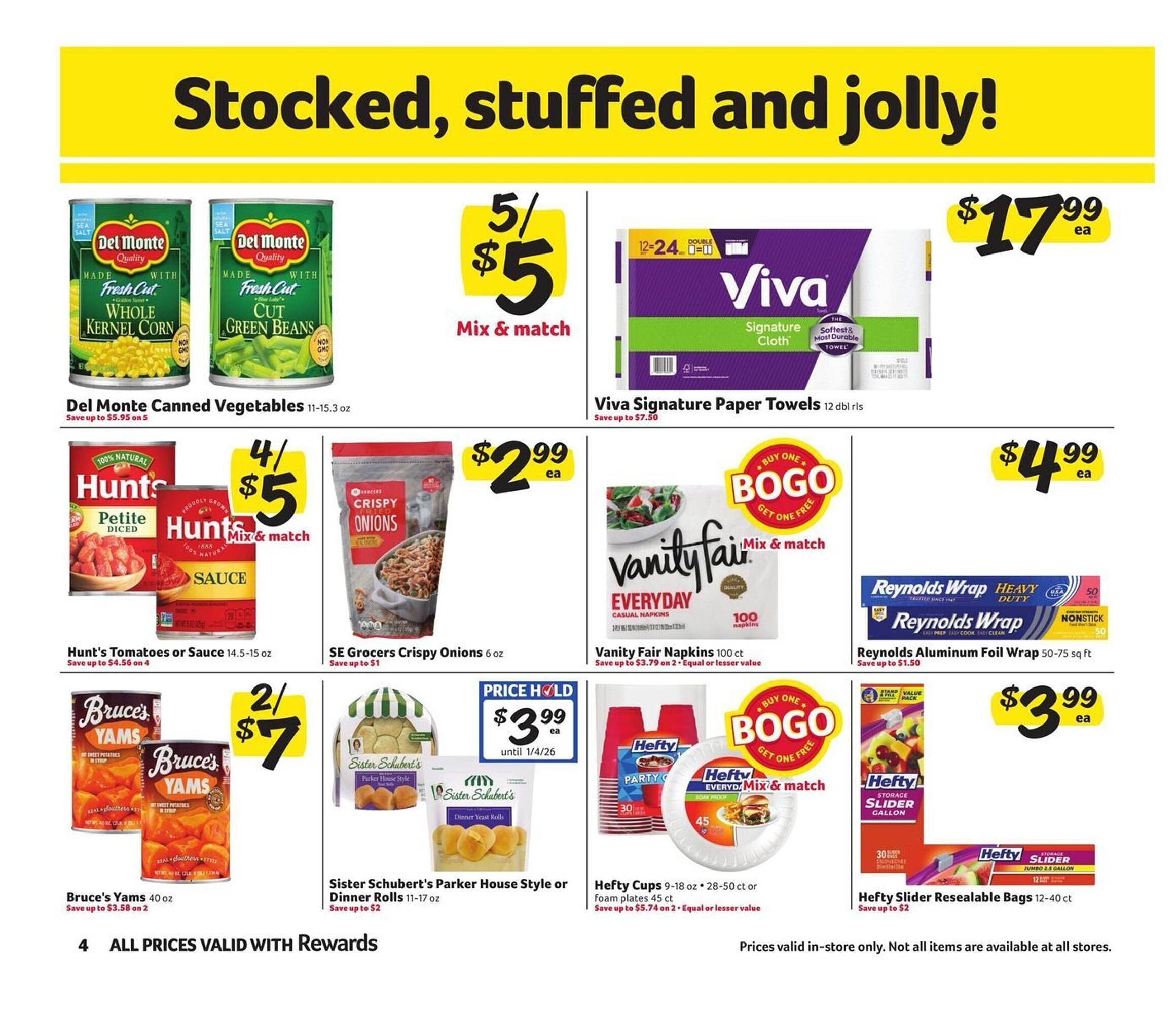 Winn Dixie weekly ad