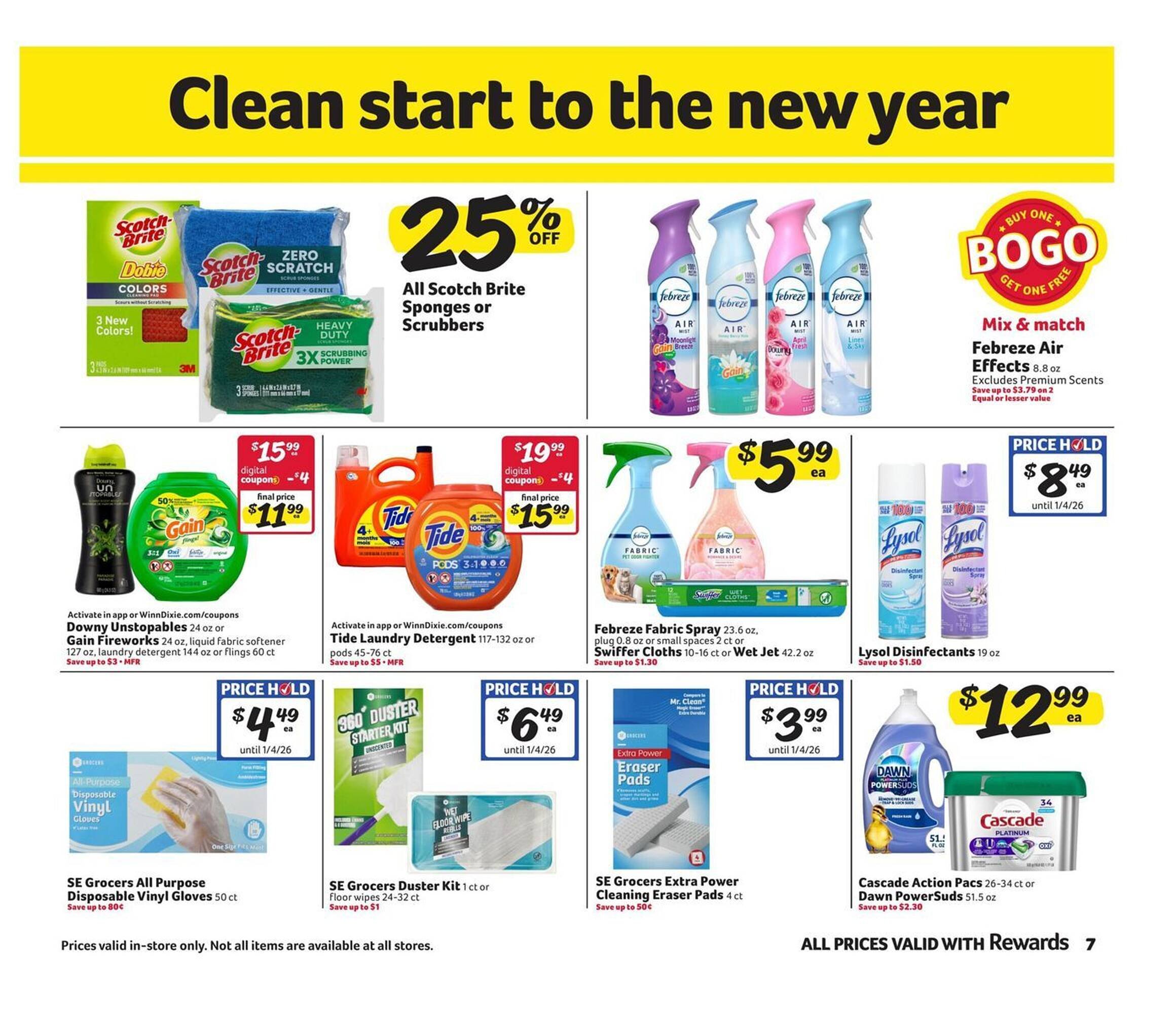 Winn Dixie weekly ad