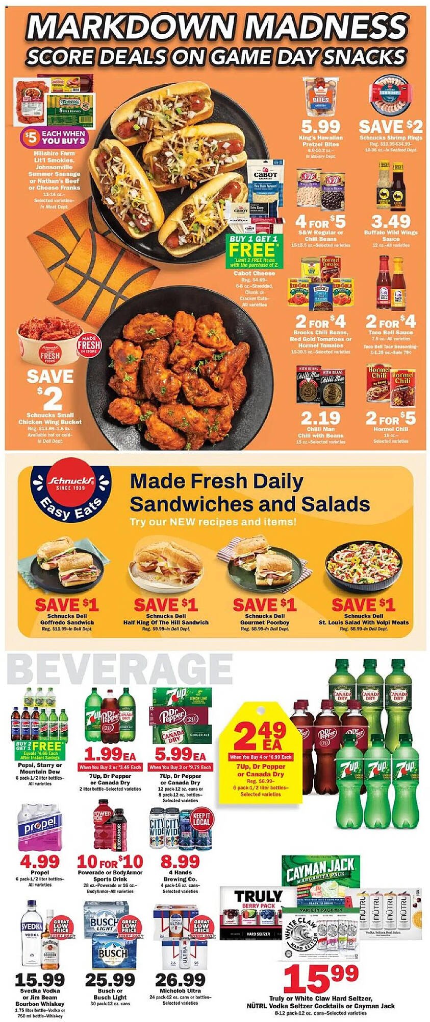 Schnucks weekly ad