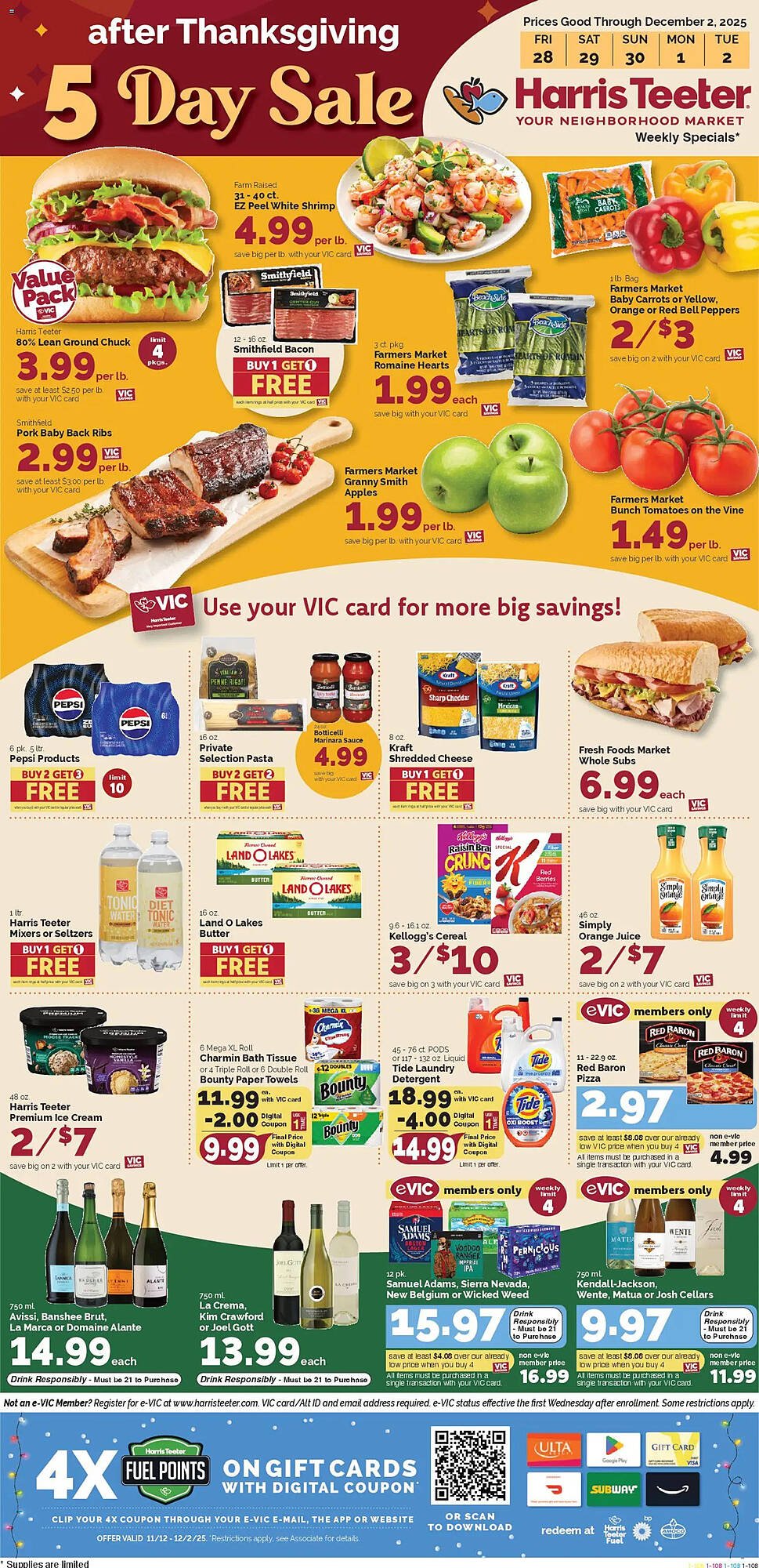 Harris Teeter weekly ad