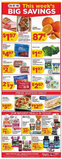 H-E-B weekly ad