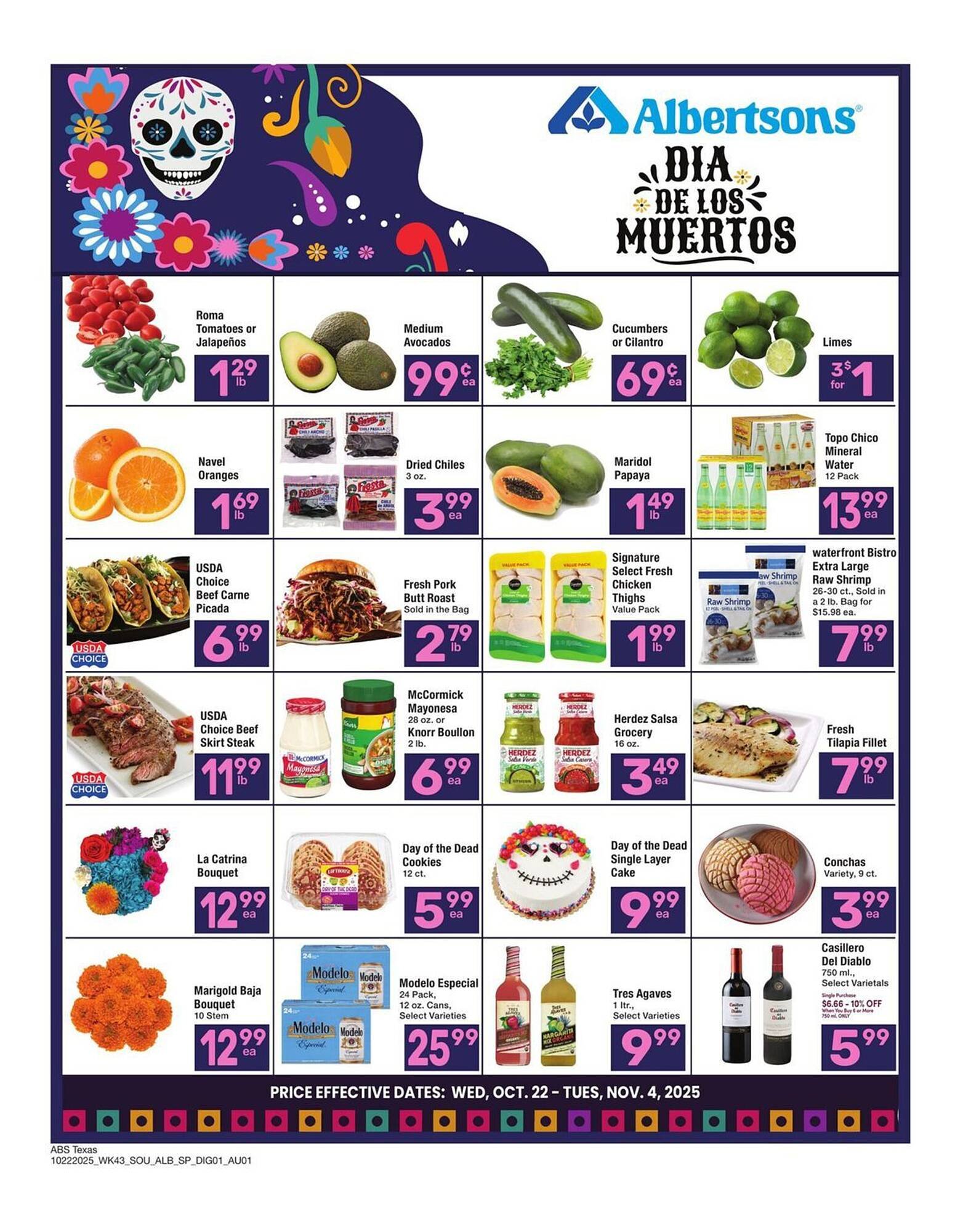 Albertsons weekly ad (2025-10-22 - 2025-11-04) | 1