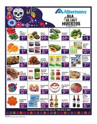Albertsons weekly ad (2025-10-22 - 2025-11-04)