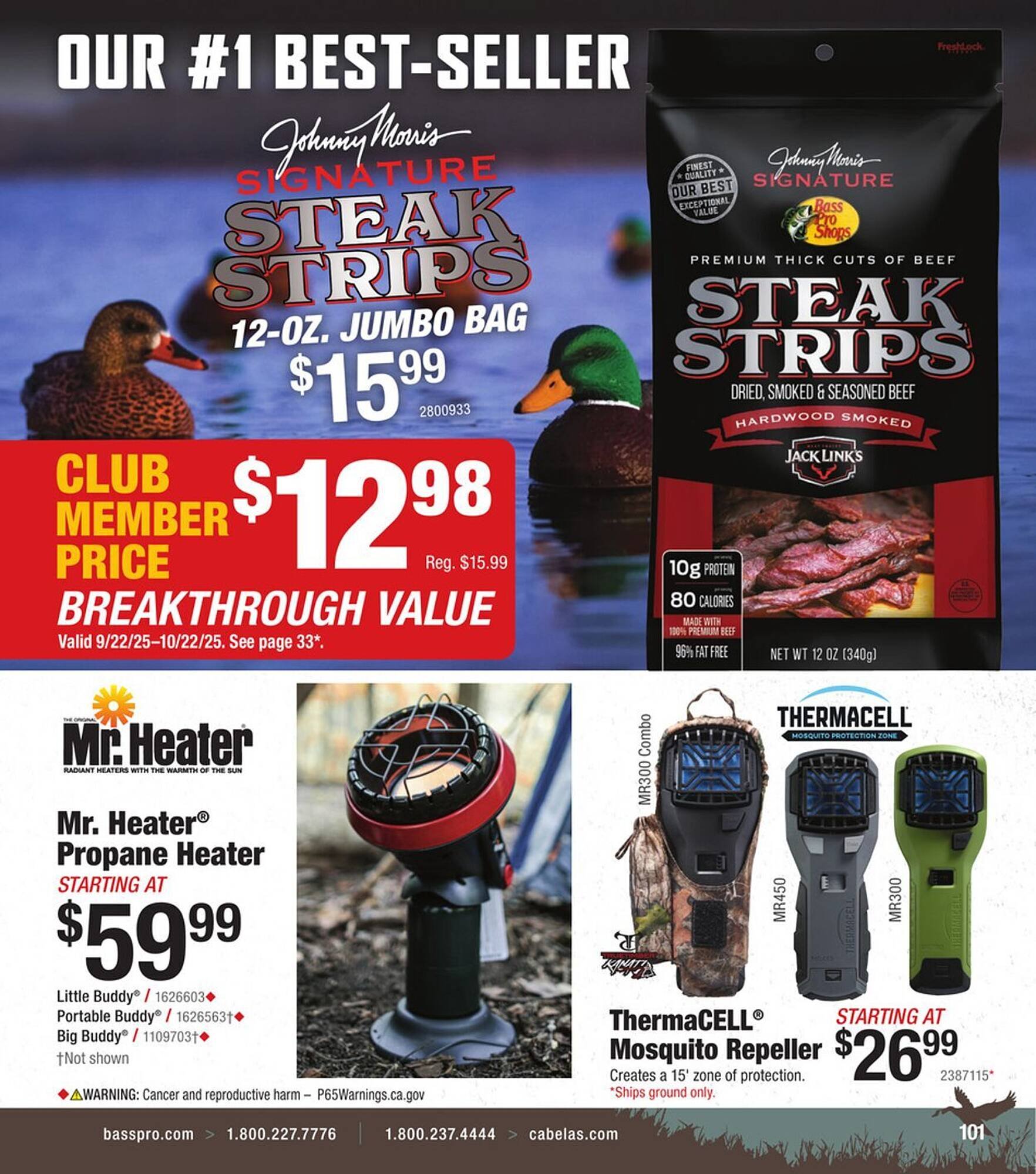 Cabela's weekly ad (2025-10-01 - 2025-10-15)