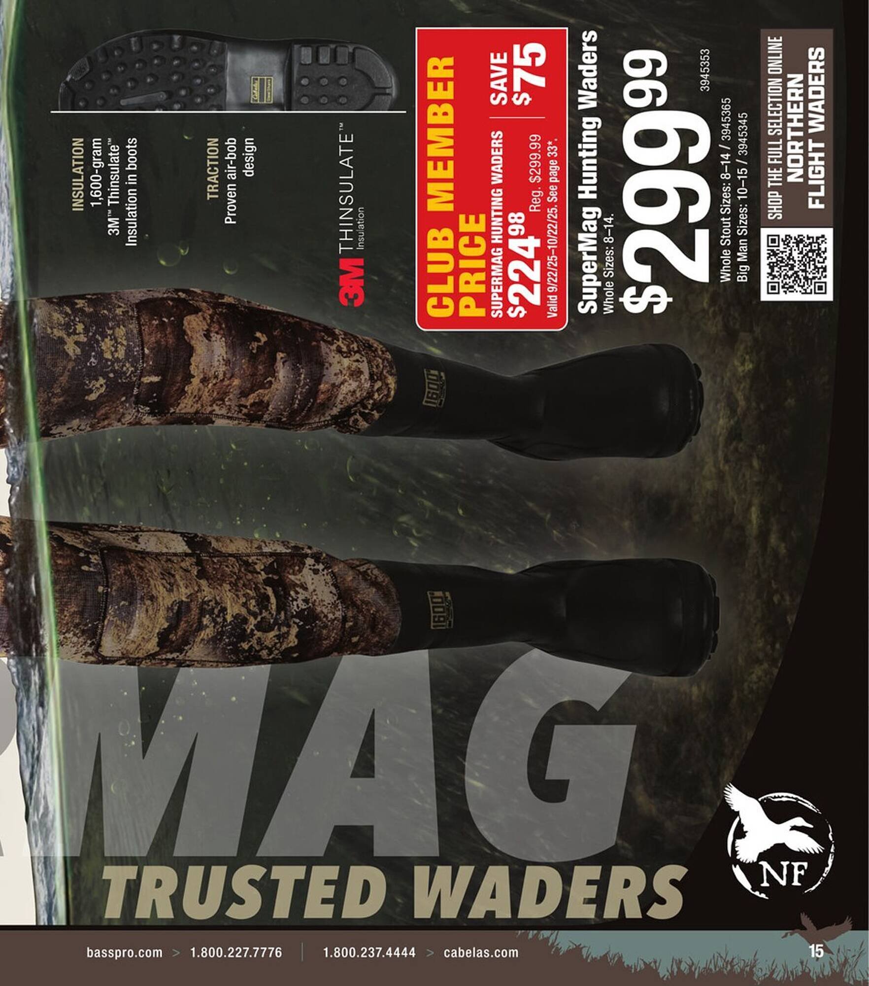 Cabela's weekly ad (2025-10-01 - 2025-10-15)