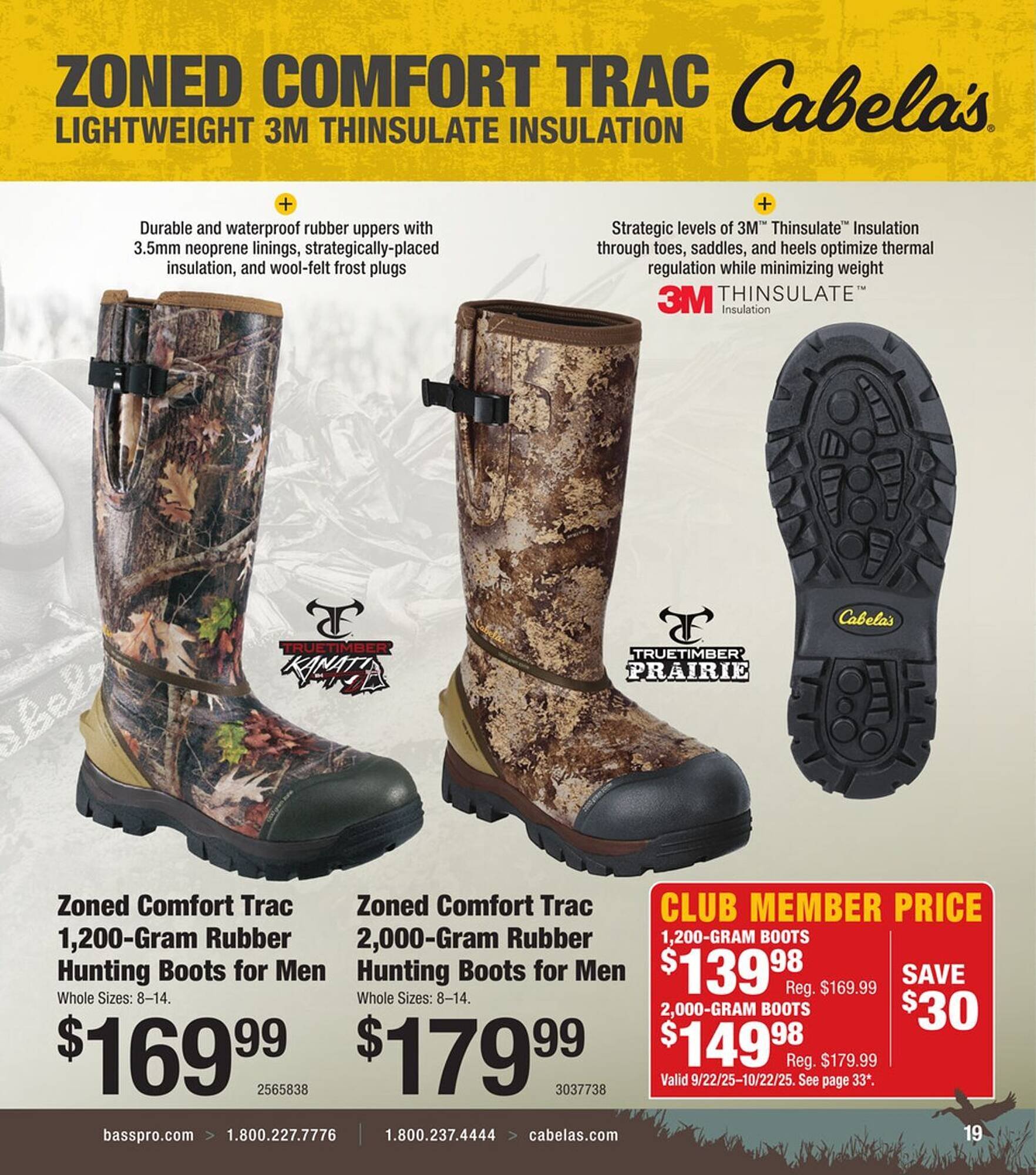 Cabela's weekly ad (2025-10-01 - 2025-10-15)