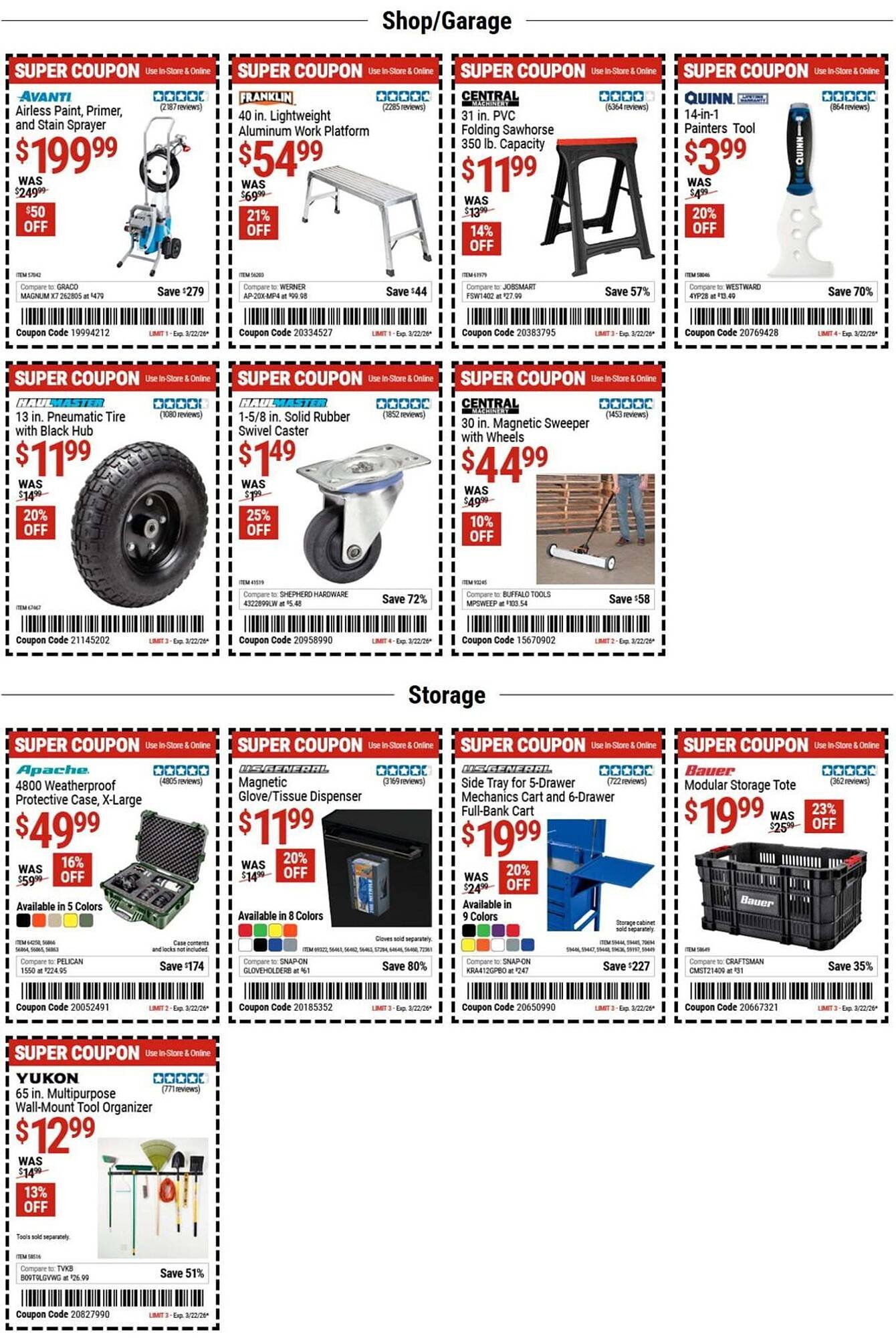 Harbor Freight Tools weekly ad