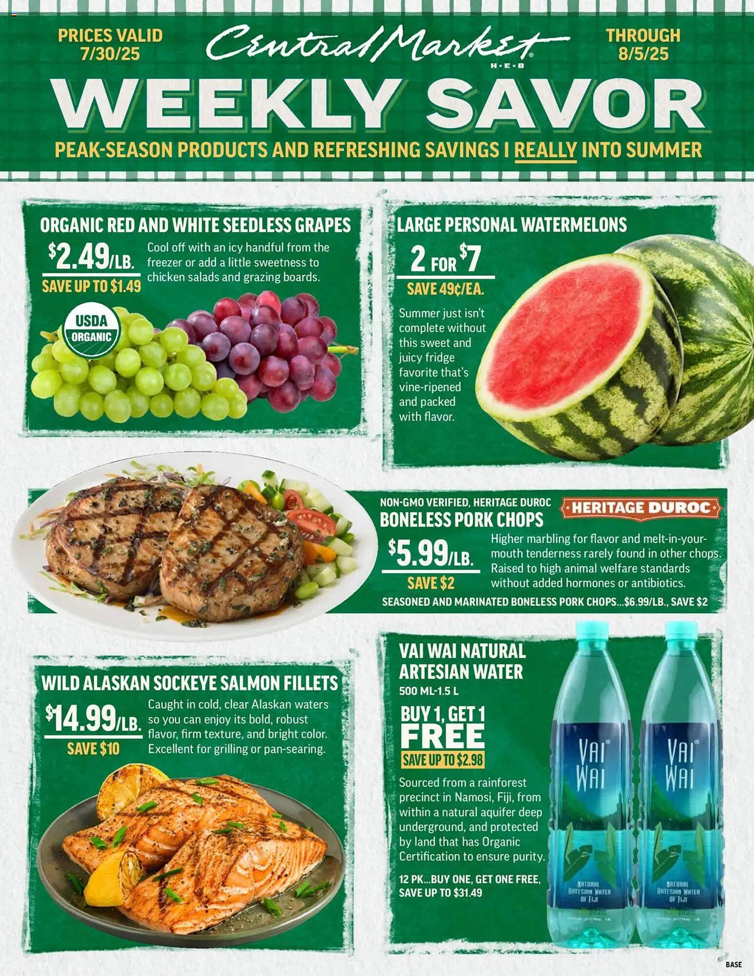 Central Market Weekly Ad (2025-07-30 - 2025-08-08) | 1