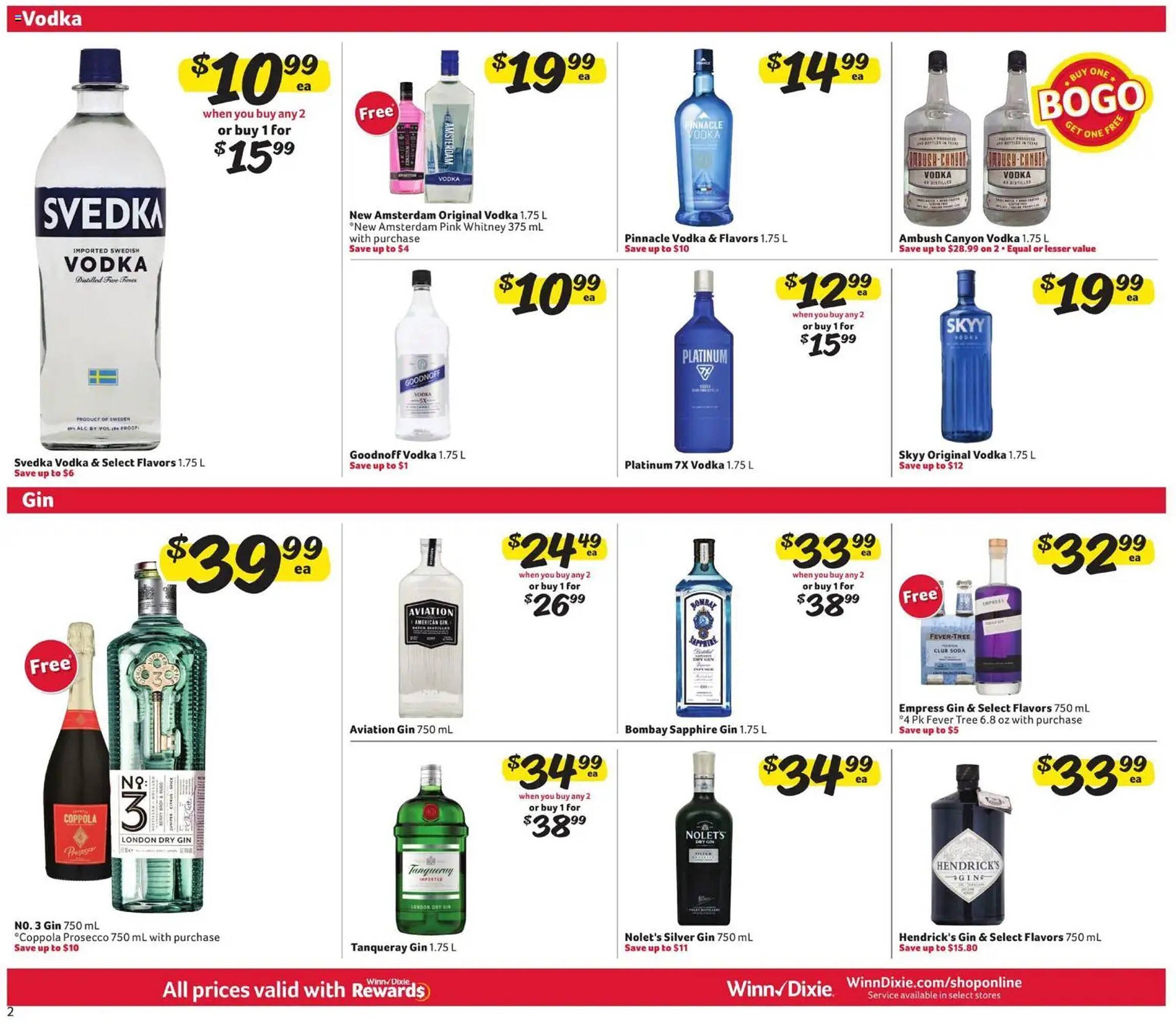 Winn Dixie weekly ad