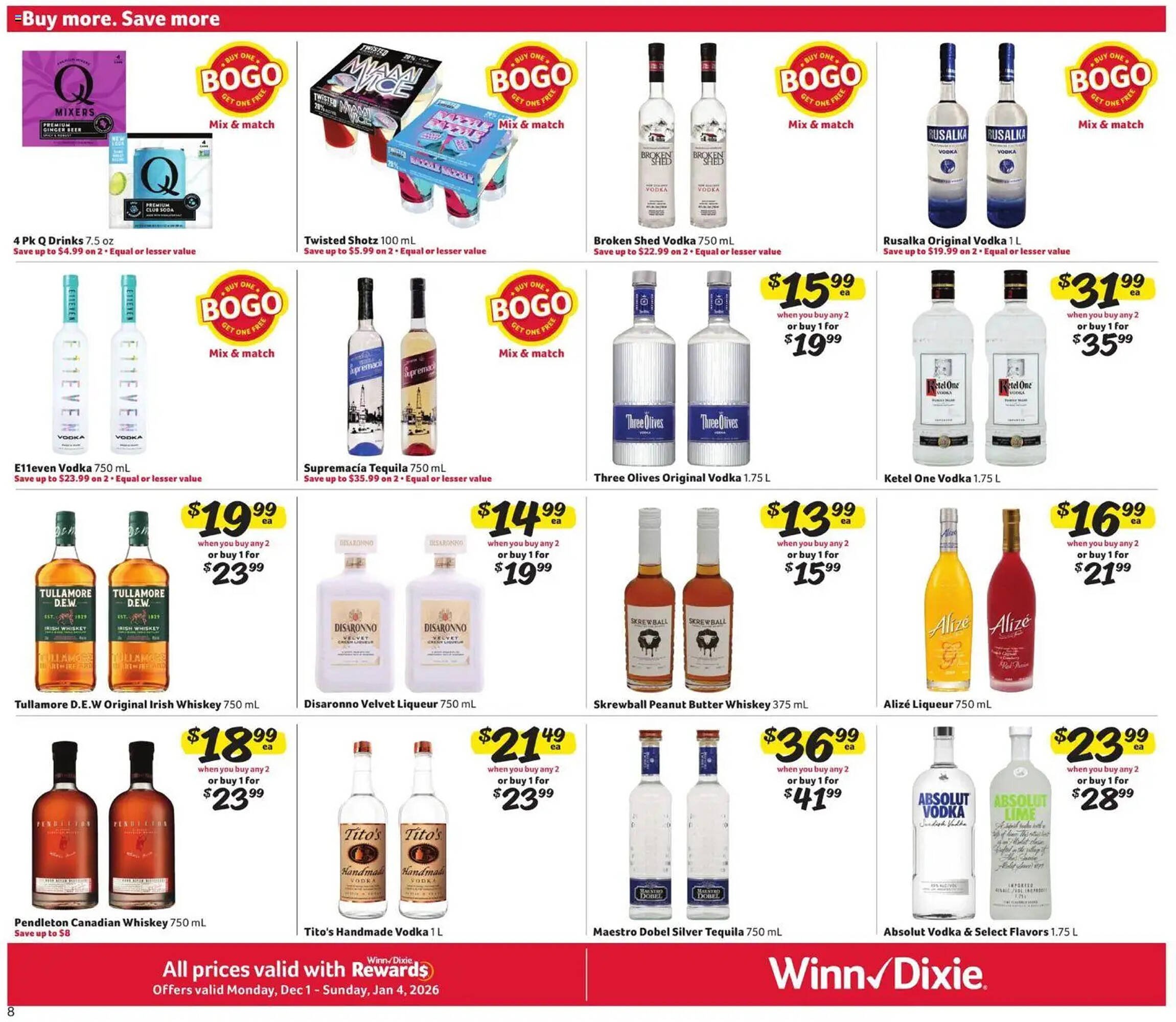 Winn Dixie weekly ad