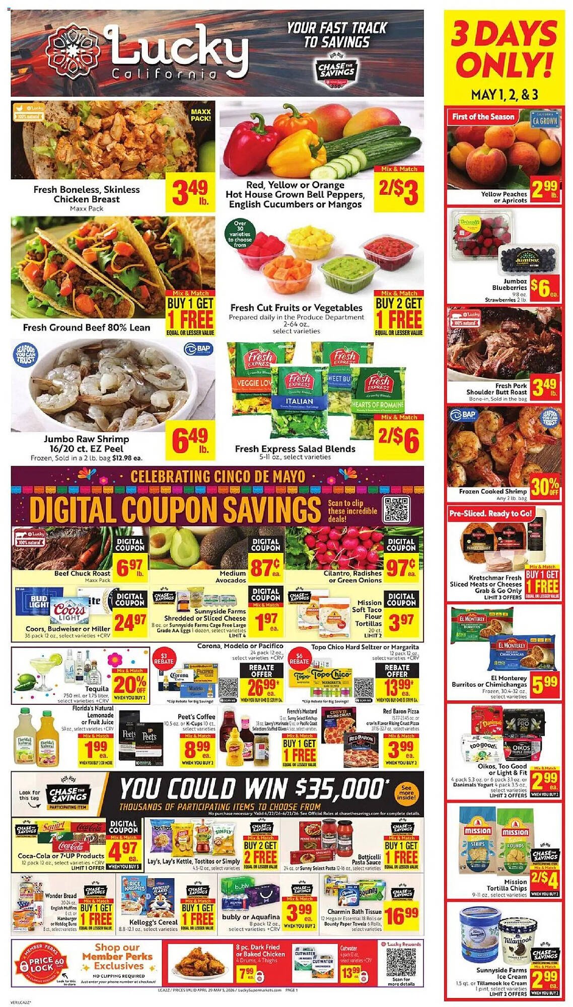 Lucky Supermarkets weekly ad