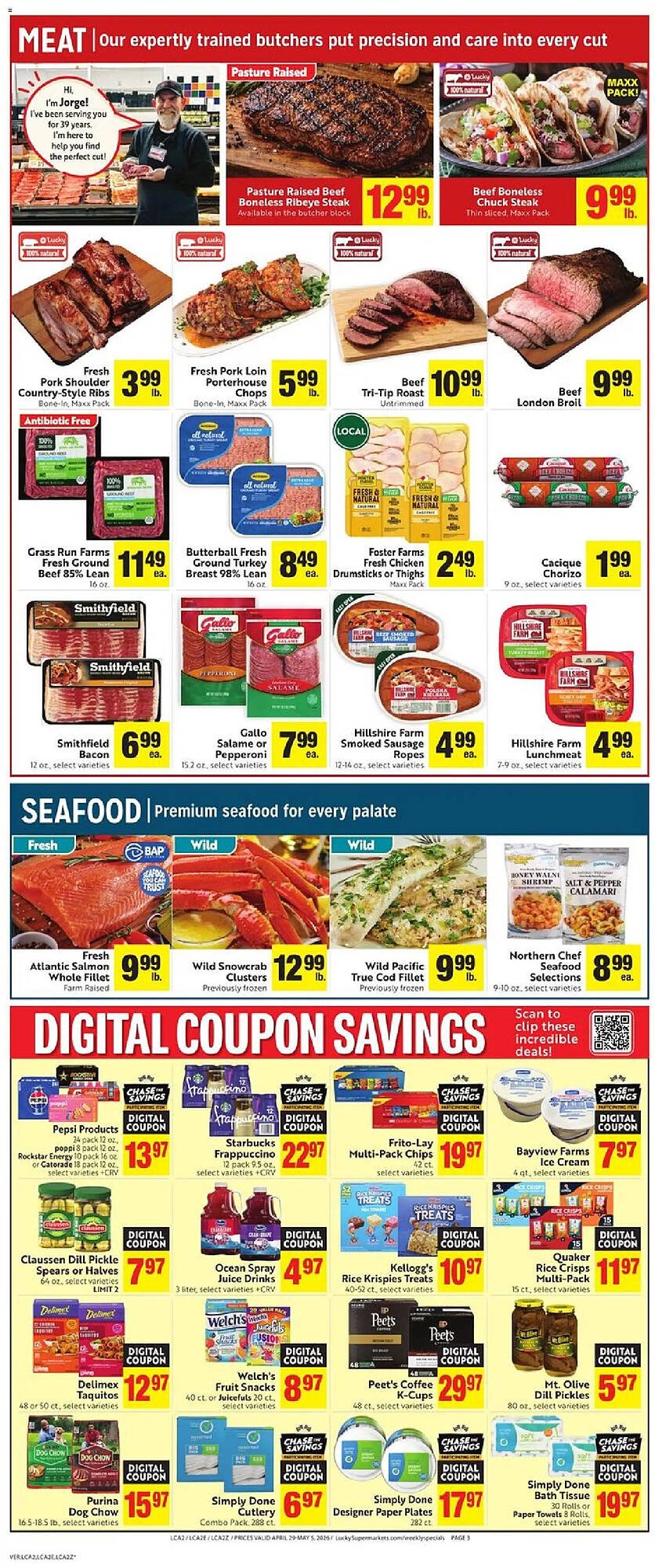Lucky Supermarkets weekly ad