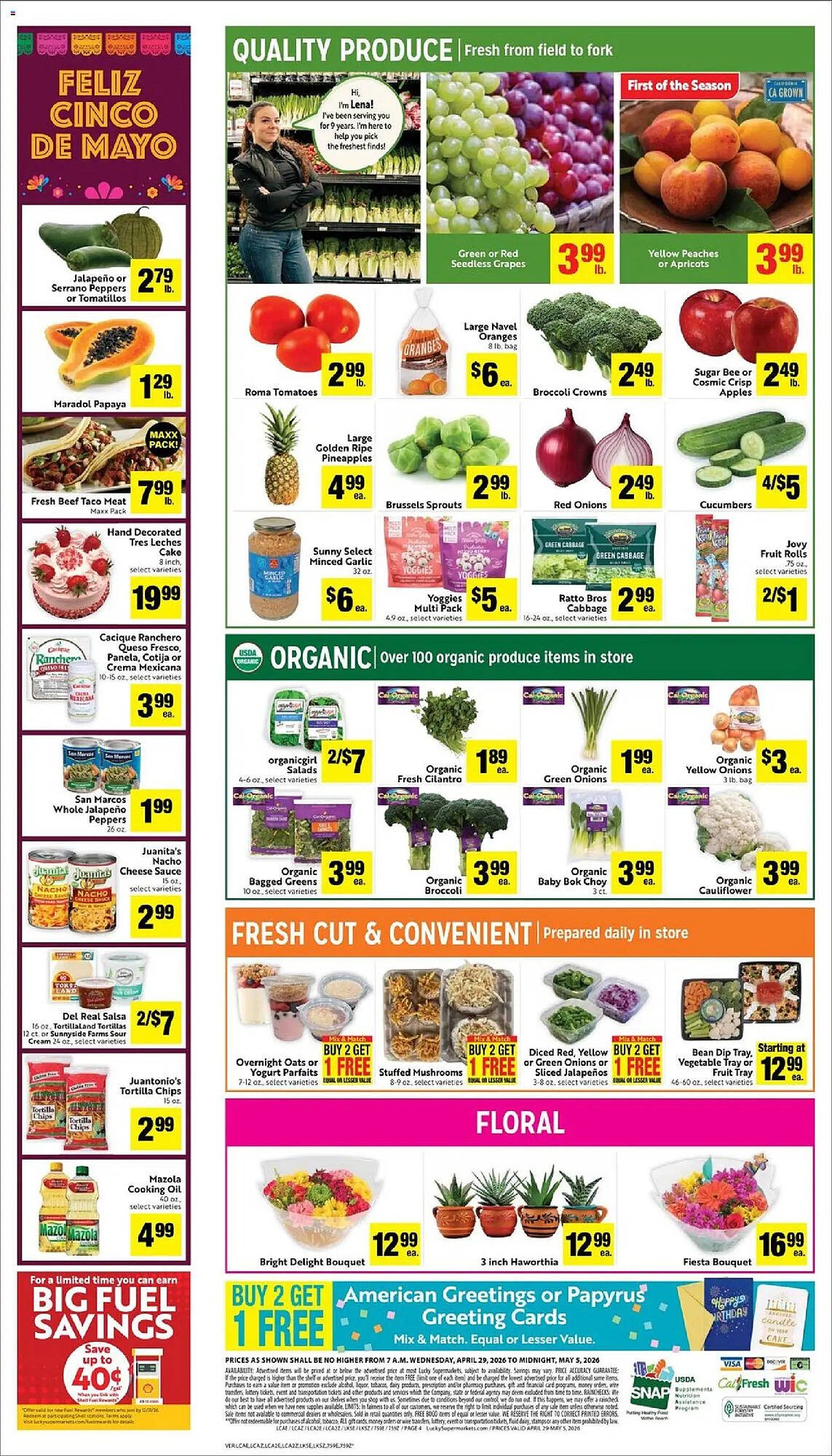 Lucky Supermarkets weekly ad