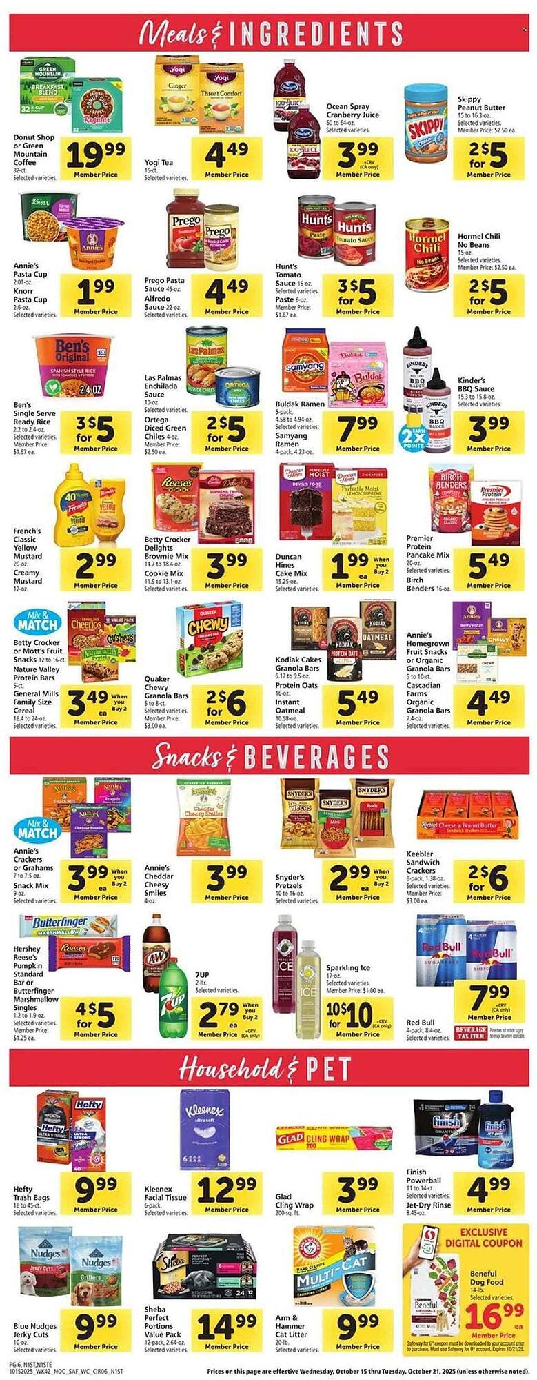Safeway weekly ad (2025-10-15 - 2025-10-21) | 6
