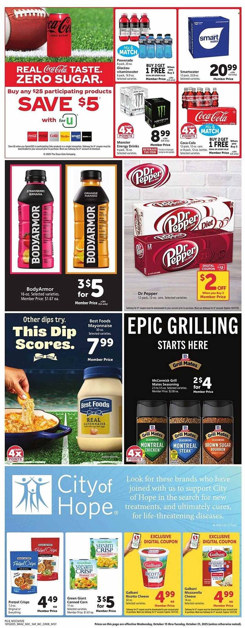 Safeway weekly ad (2025-10-15 - 2025-10-21) | 8