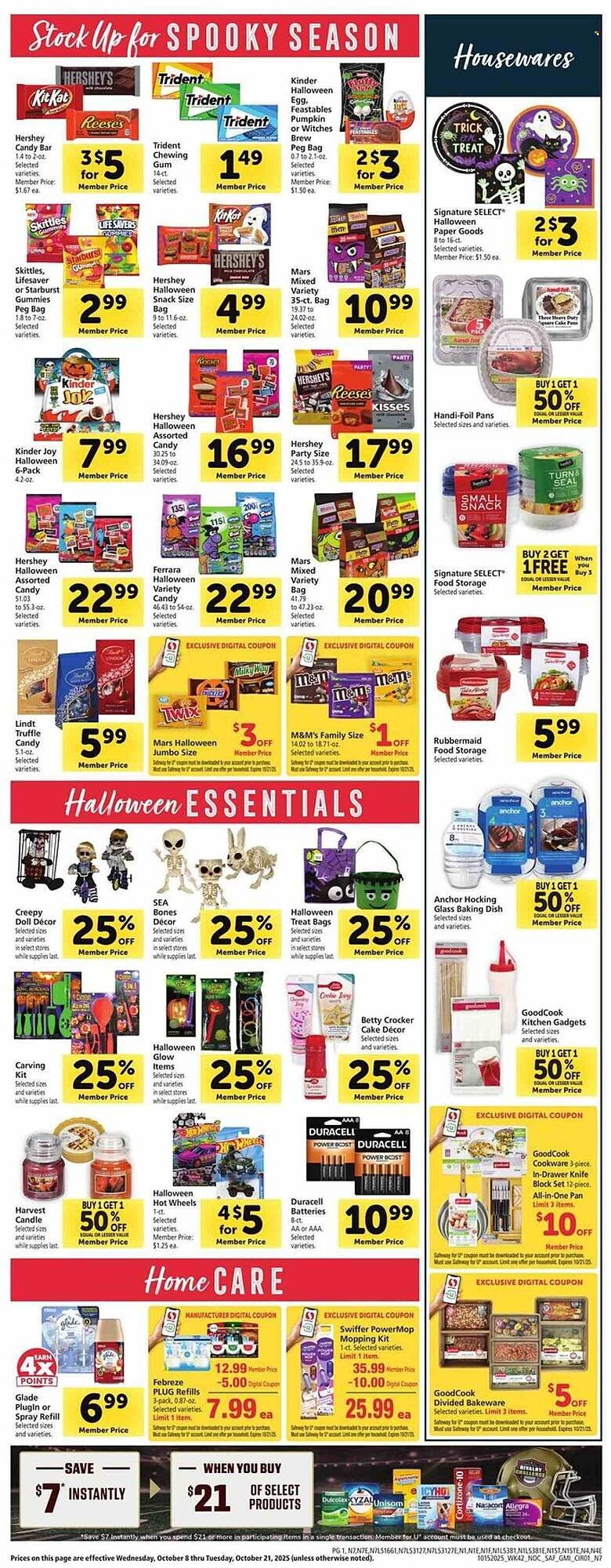 Safeway weekly ad (2025-10-15 - 2025-10-21) | 10