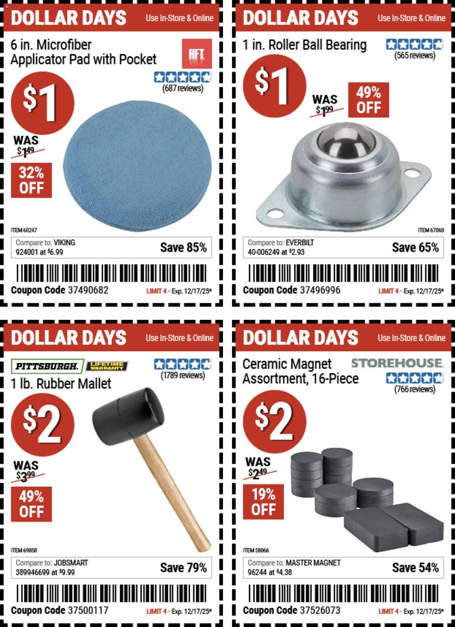 Harbor Freight Tools weekly ad