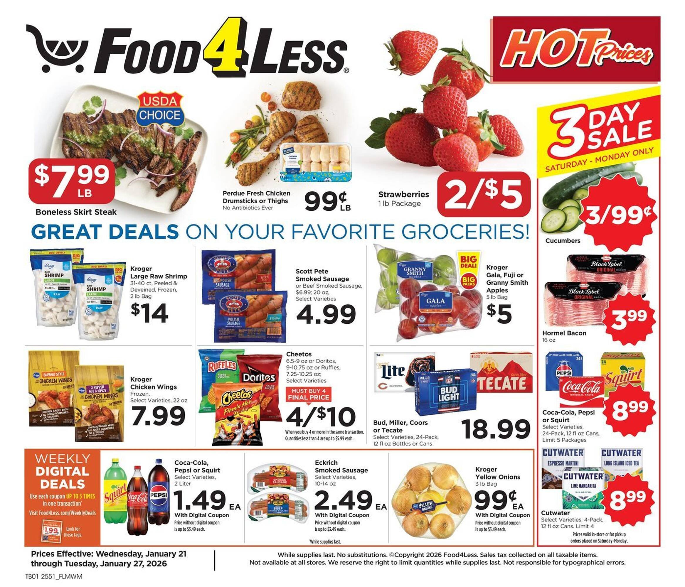 Food 4 Less weekly ad