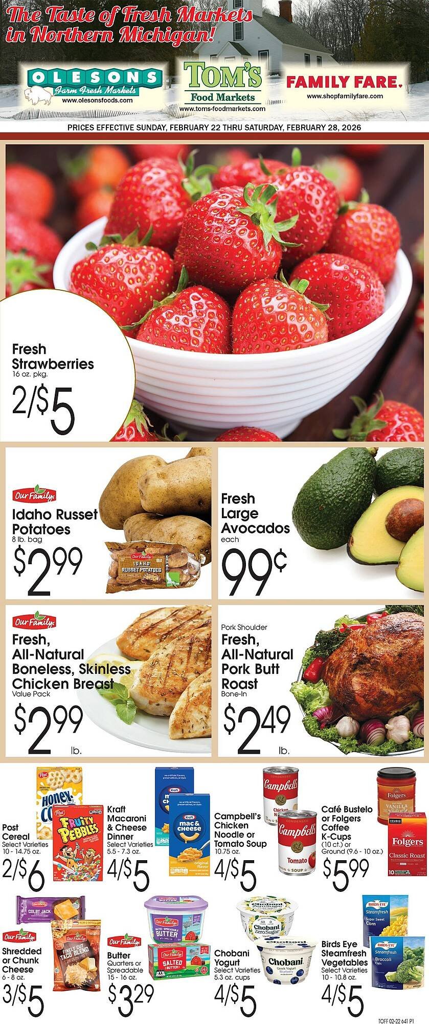 Family Fare weekly ad