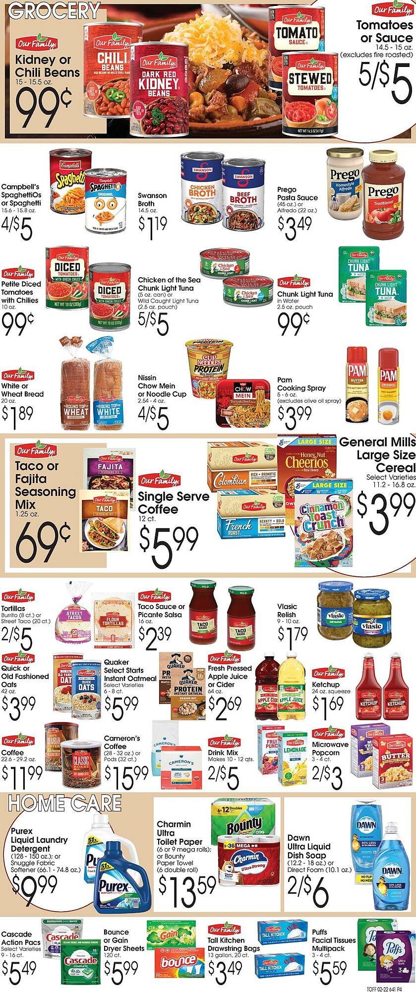 Family Fare weekly ad