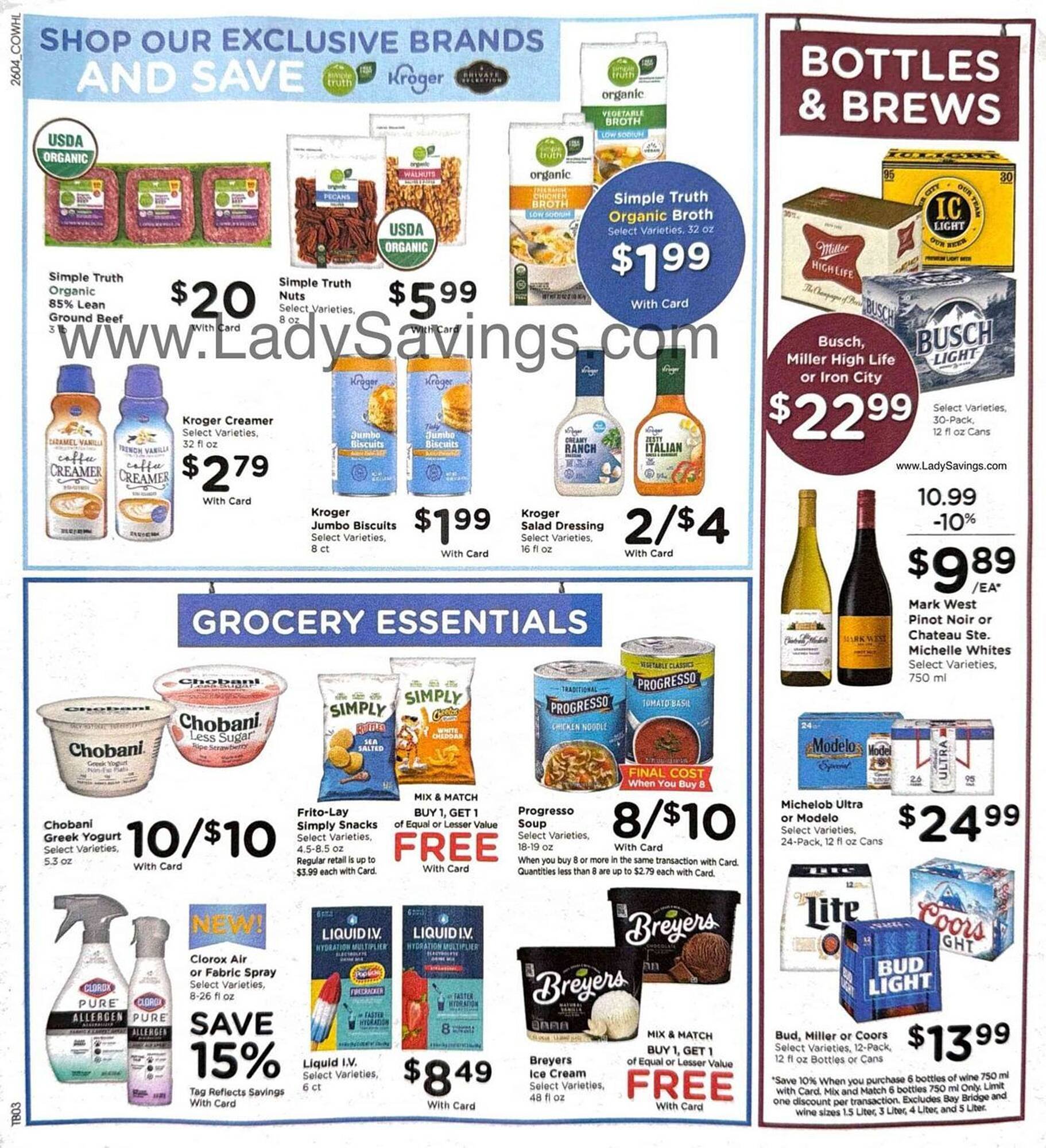Kroger weekly ad