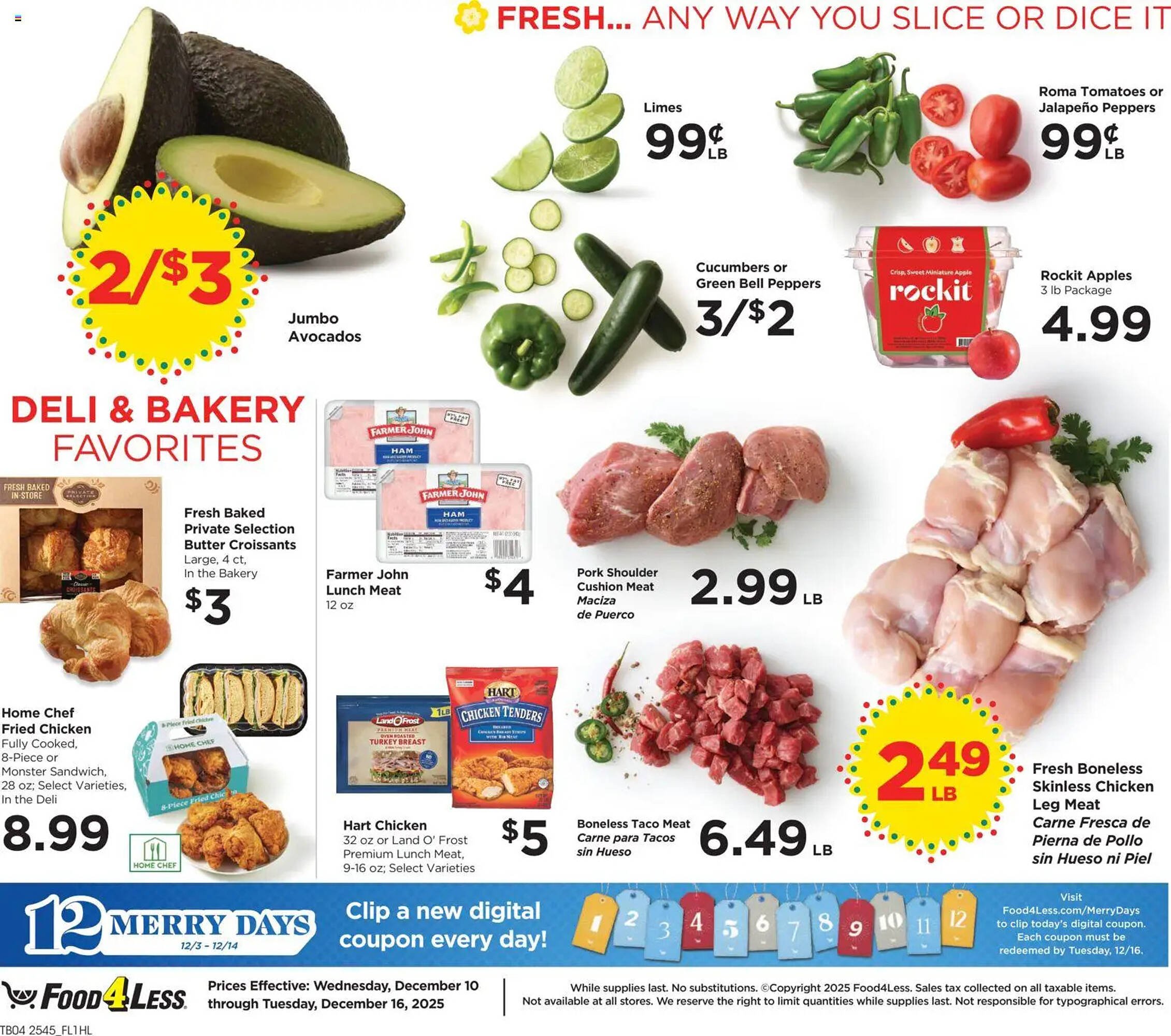 Food 4 Less weekly ad