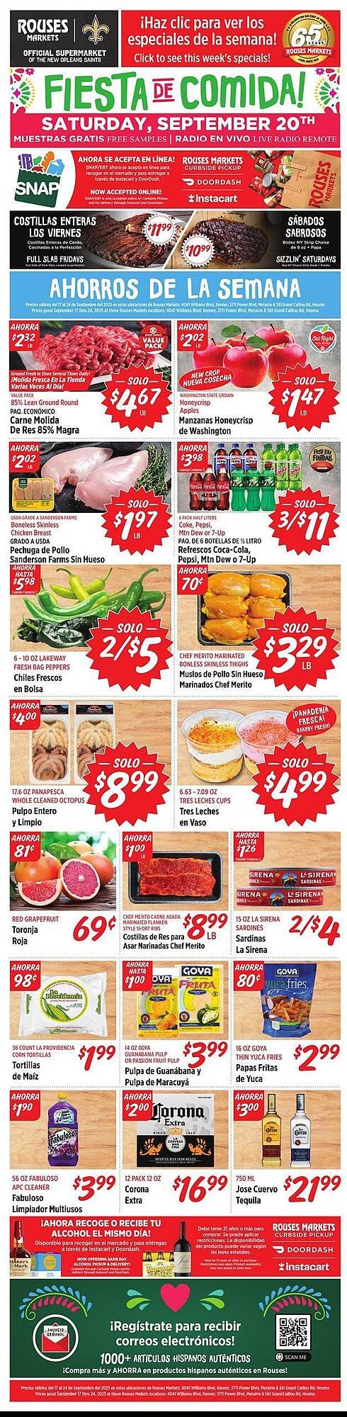 Rouses weekly ad (2025-09-17 - 2025-09-24) | 1