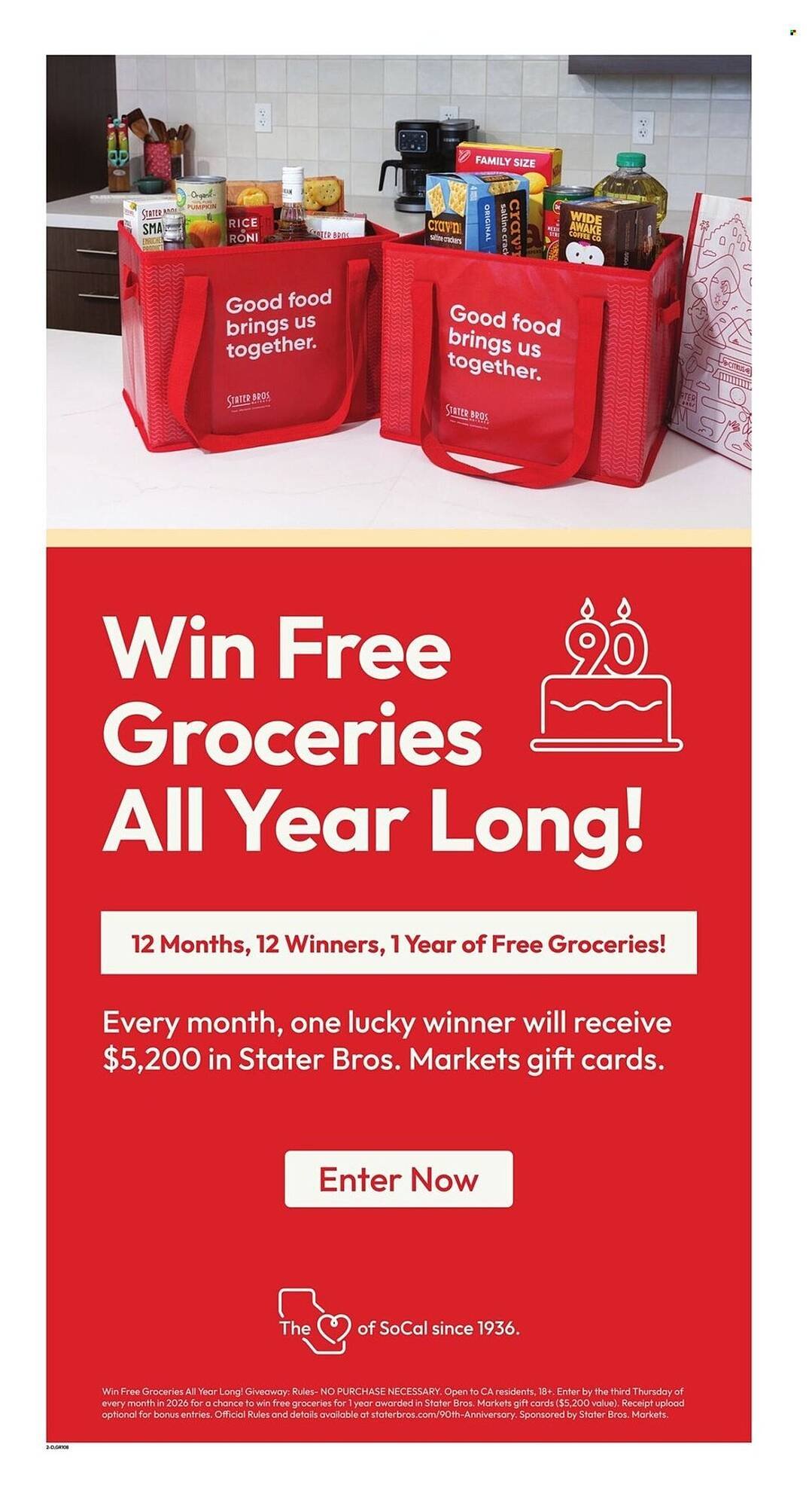 Stater Bros weekly ad