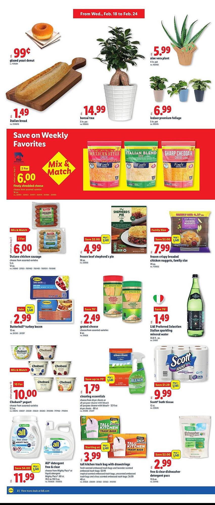 Lidl weekly ad