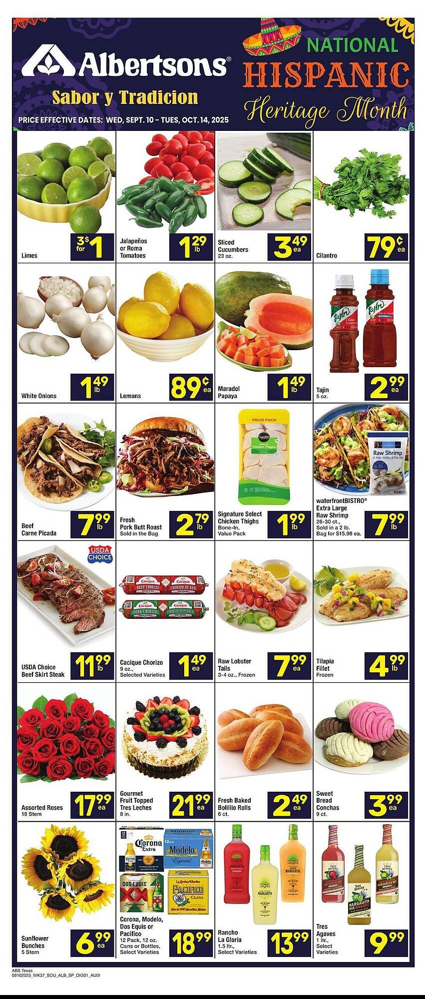 Albertsons weekly ad (2025-09-10 - 2025-10-14) | 1