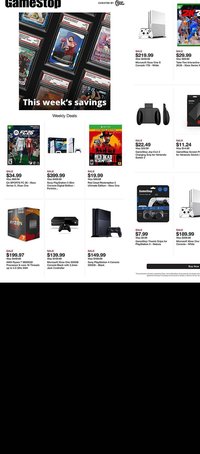 Game Stop weekly ad