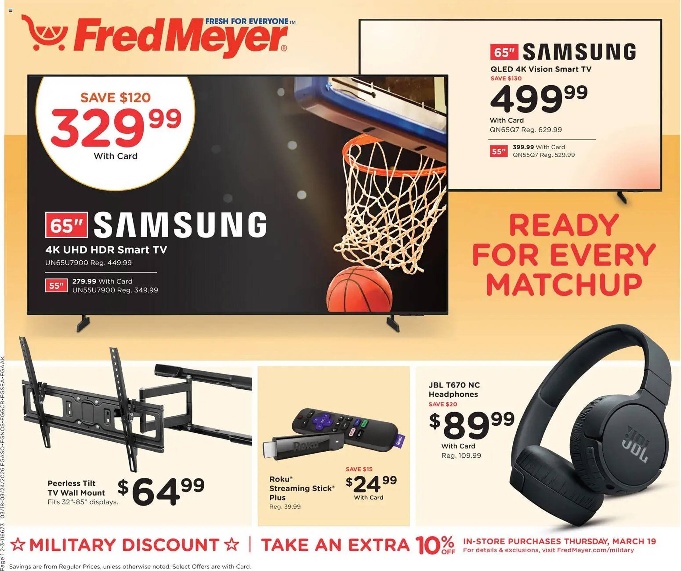 Fred Meyer weekly ad