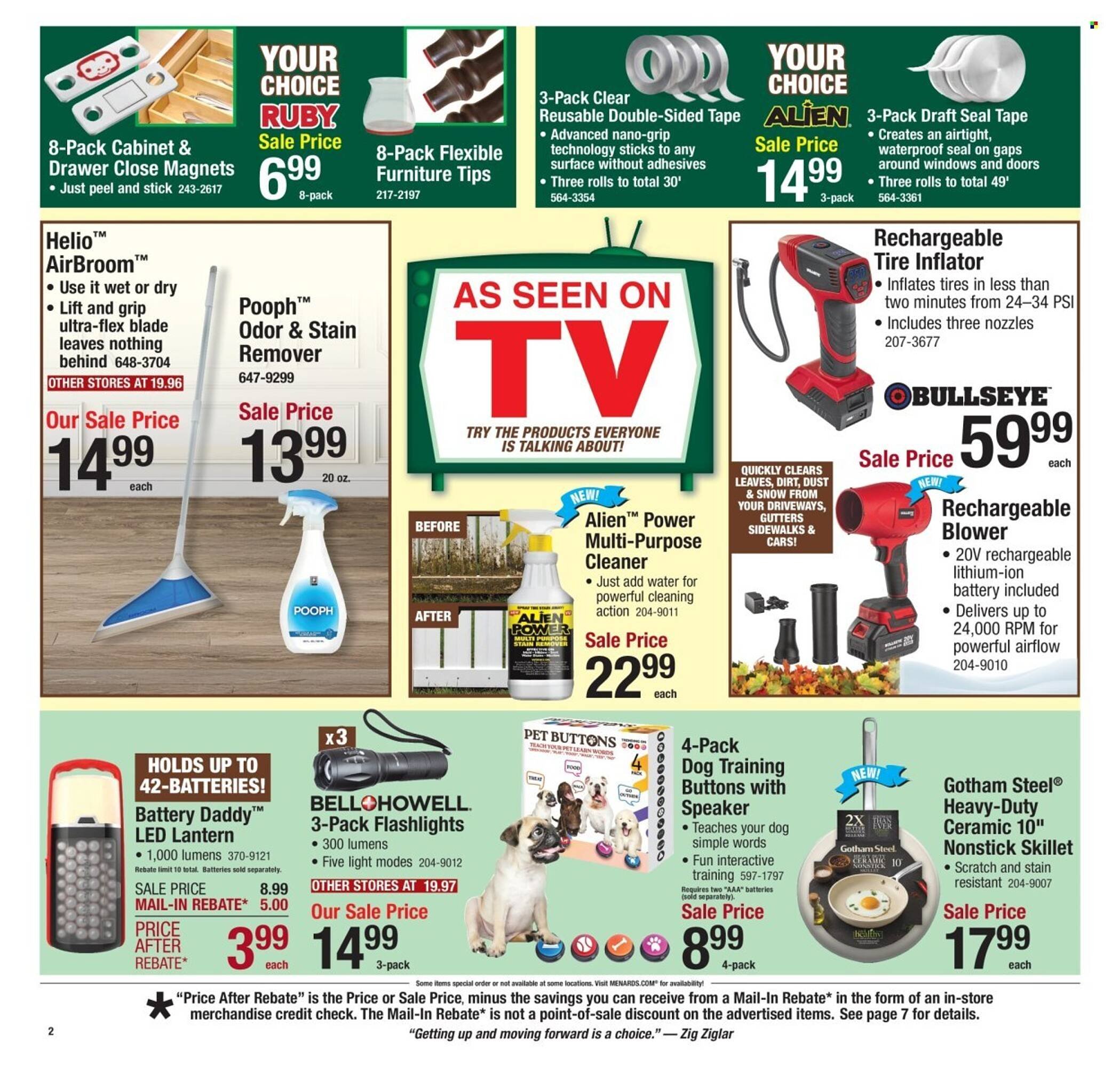 Menards weekly ad