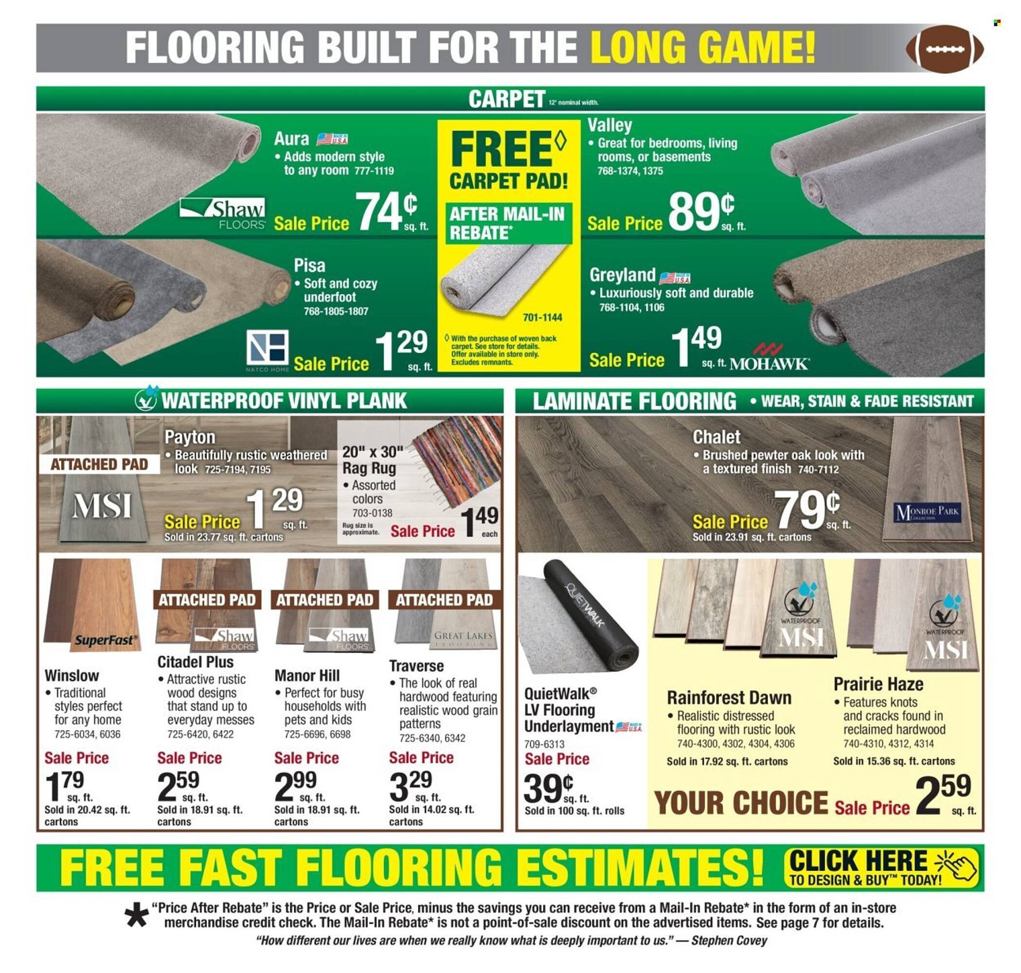 Menards weekly ad