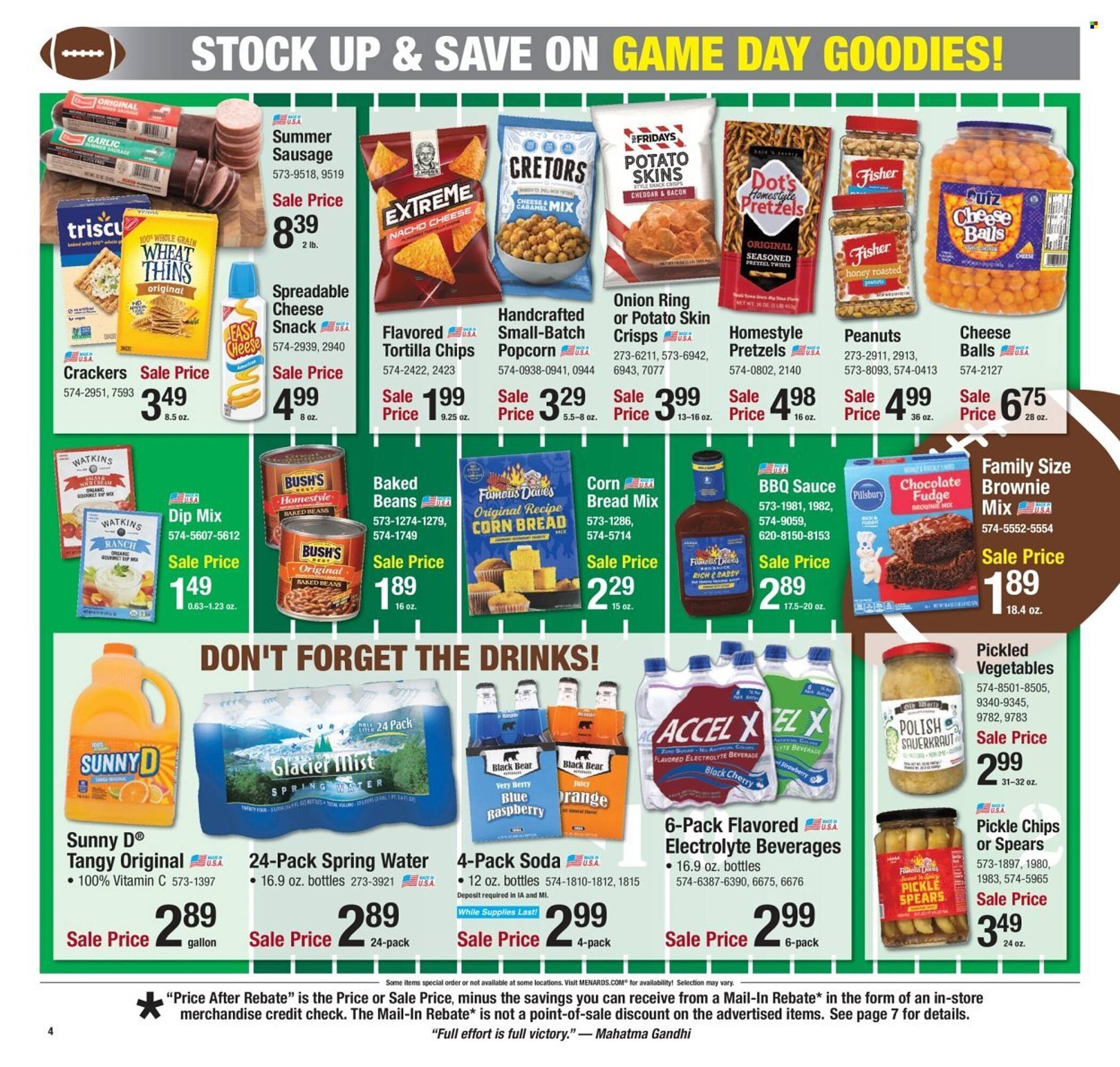 Menards weekly ad