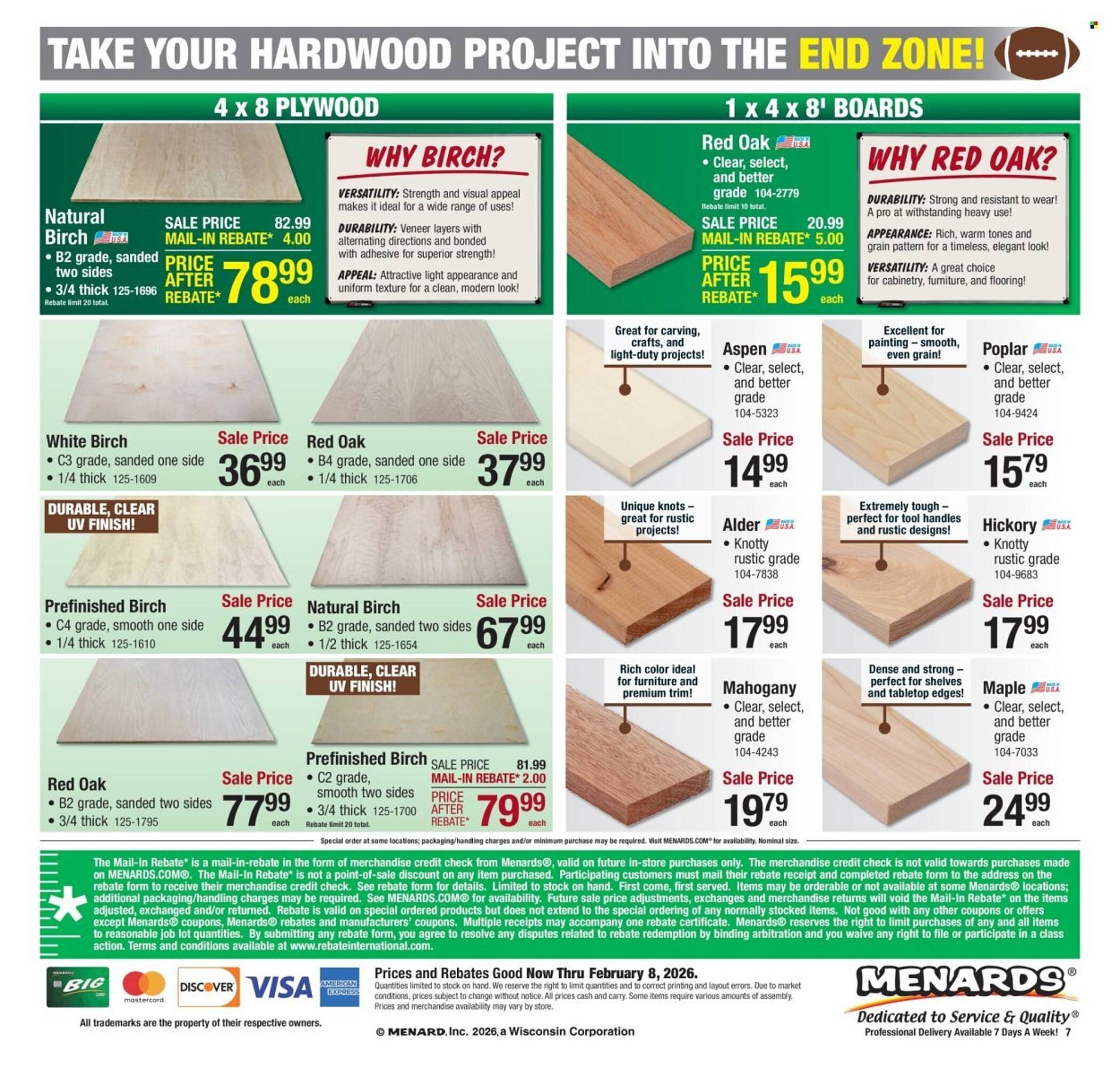 Menards weekly ad