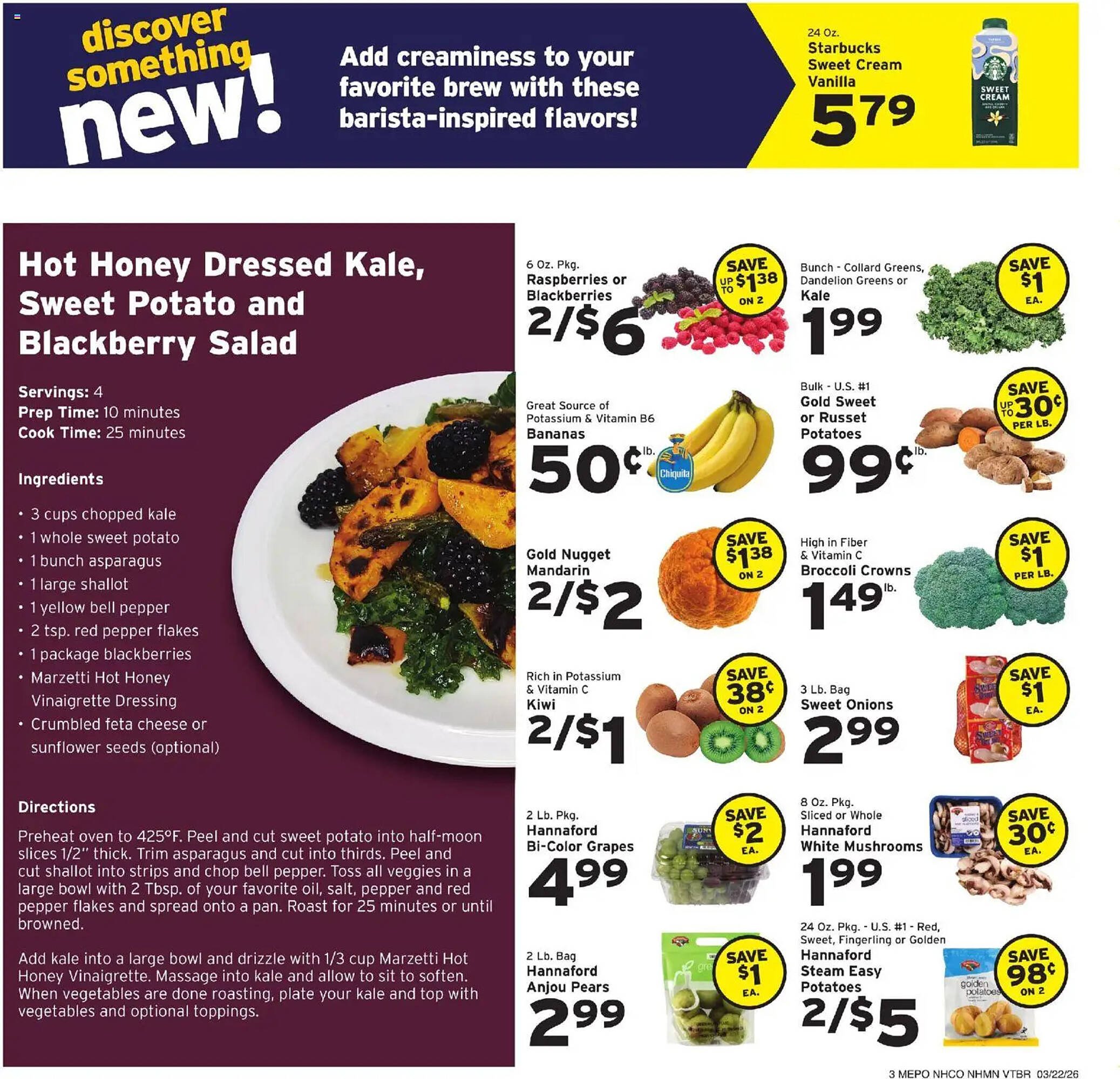 Hannaford flyer