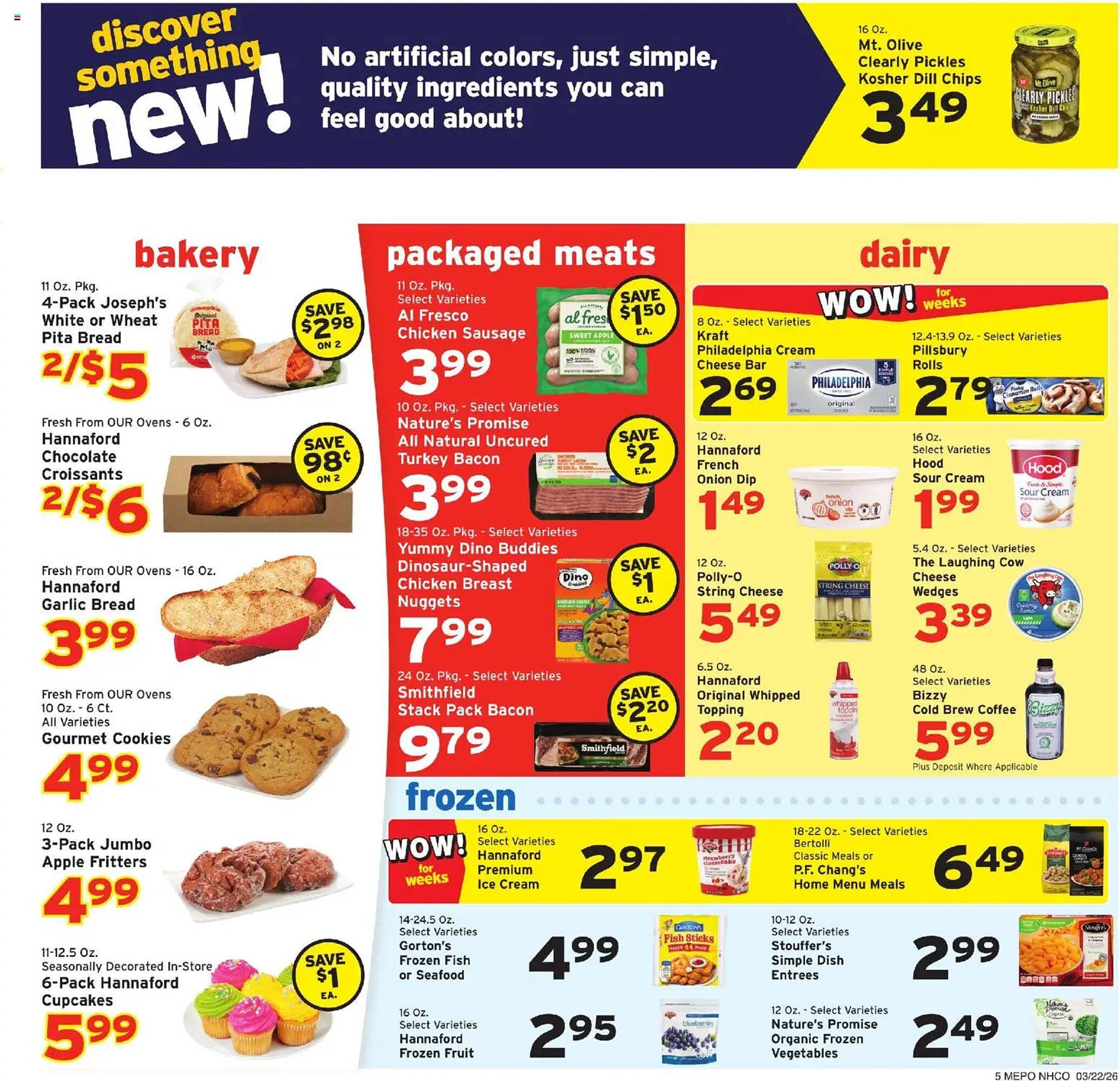 Hannaford flyer