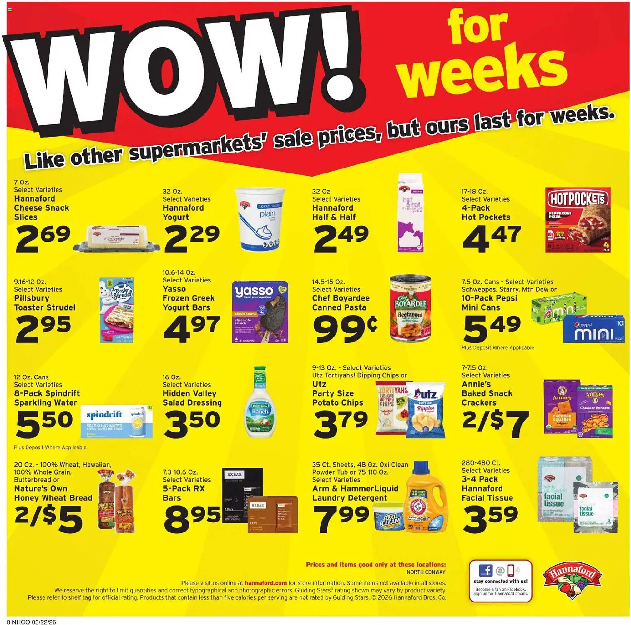 Hannaford flyer
