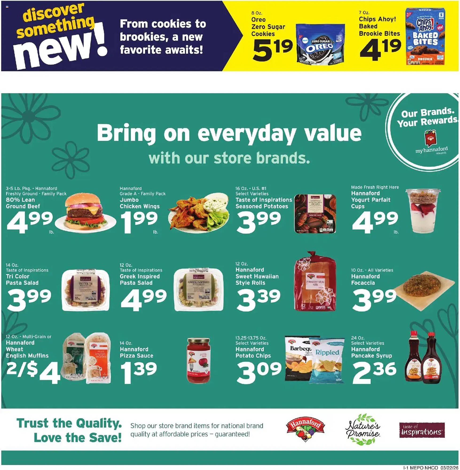 Hannaford flyer