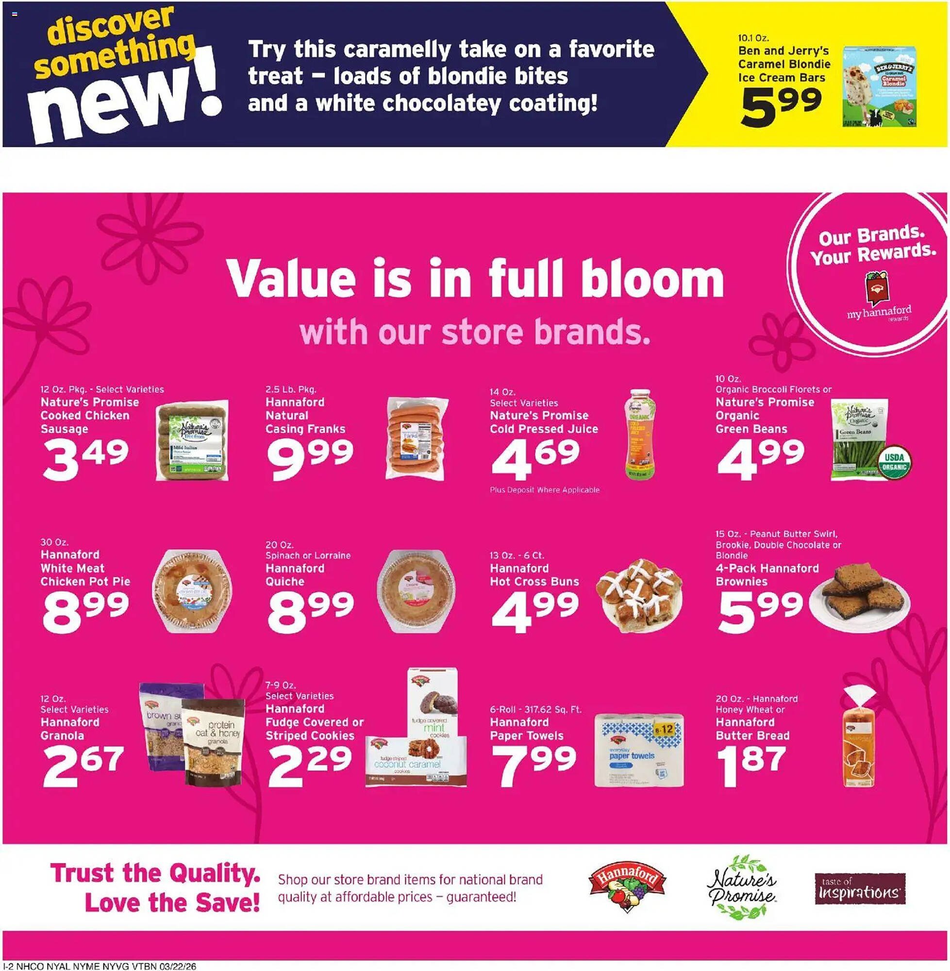 Hannaford flyer