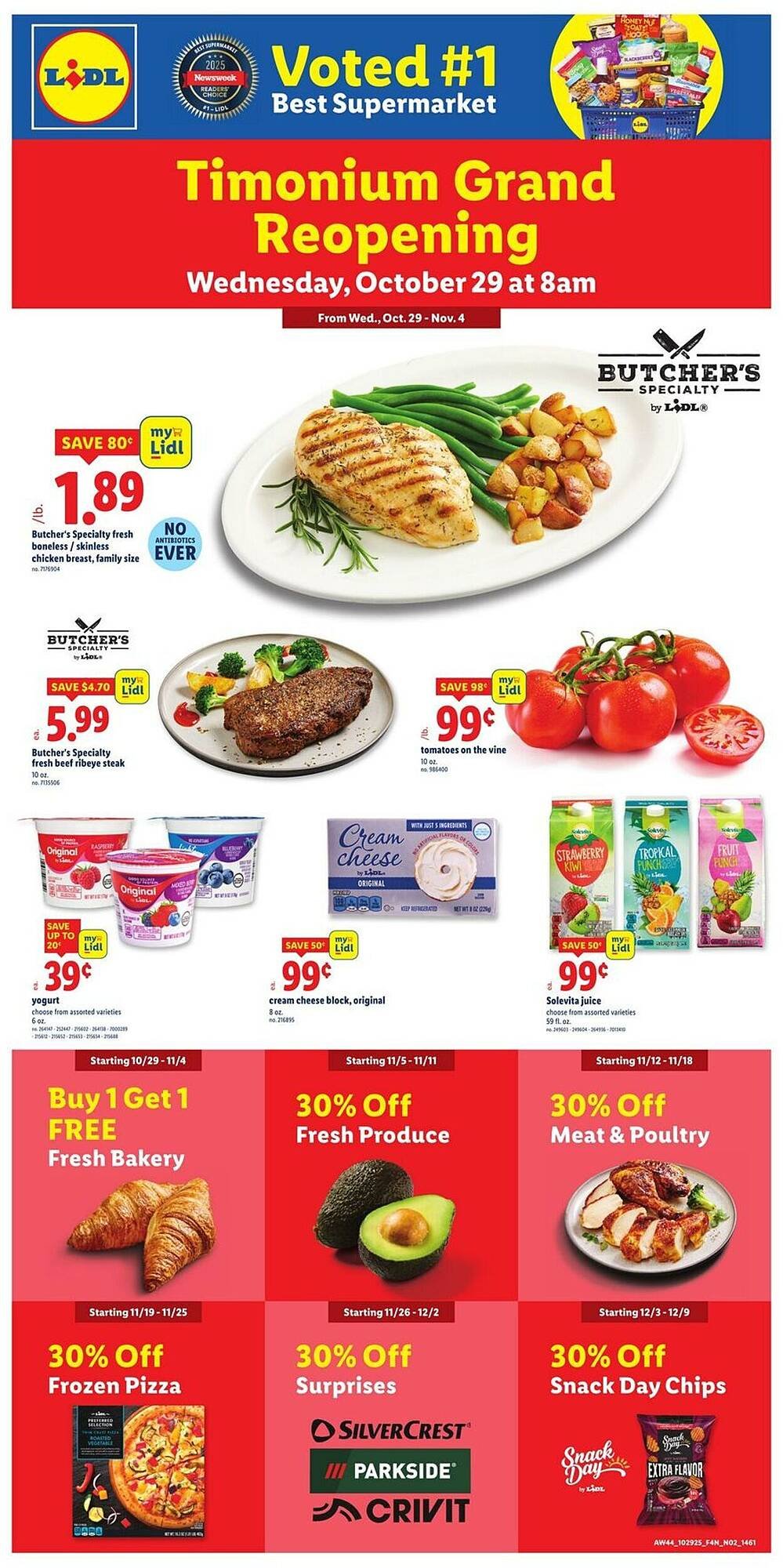 Lidl weekly ad (2025-10-29 - 2025-11-04) | 1